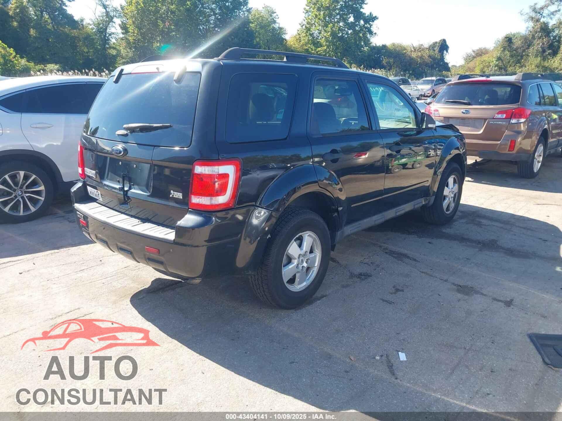 FORD ESCAPE 2011 - 1FMCU9DG7BKC08408