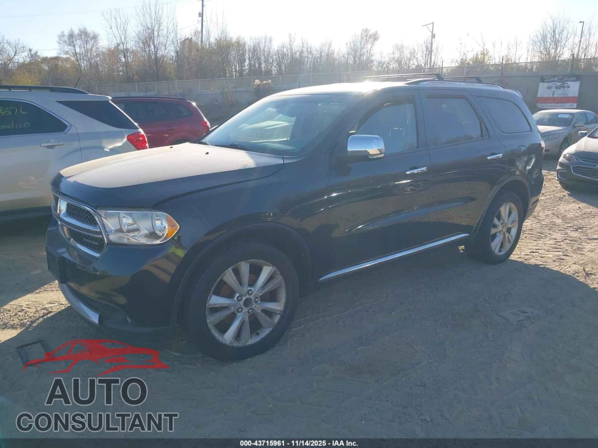 DODGE DURANGO 2011 - 1D4RE4GG1BC628558