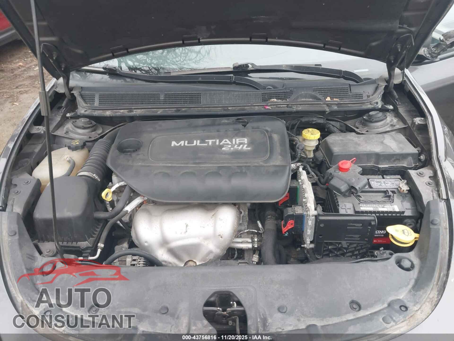 DODGE DART 2015 - 1C3CDFBB3FD131822