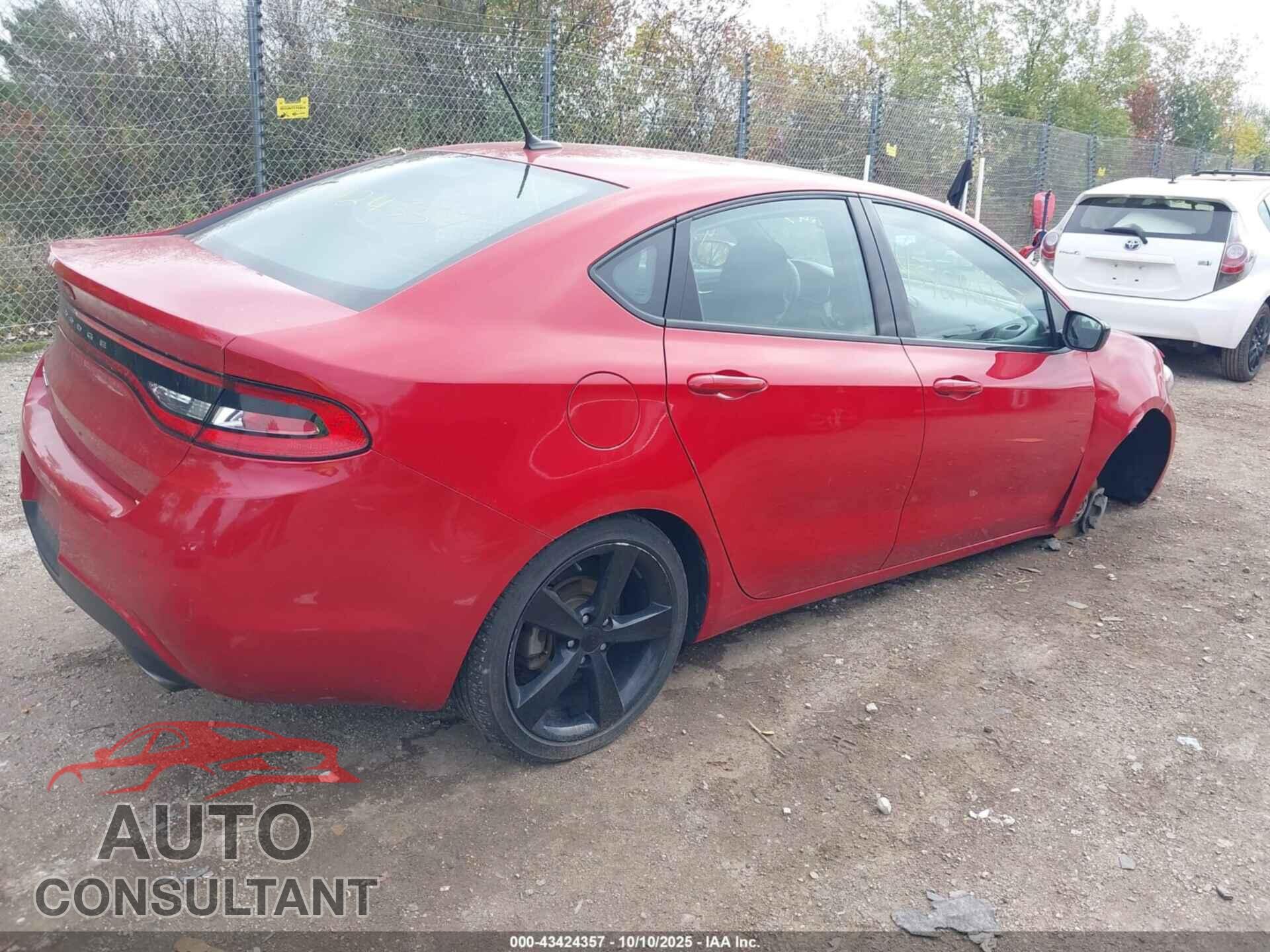 DODGE DART 2016 - 1C3CDFBB3GD530621