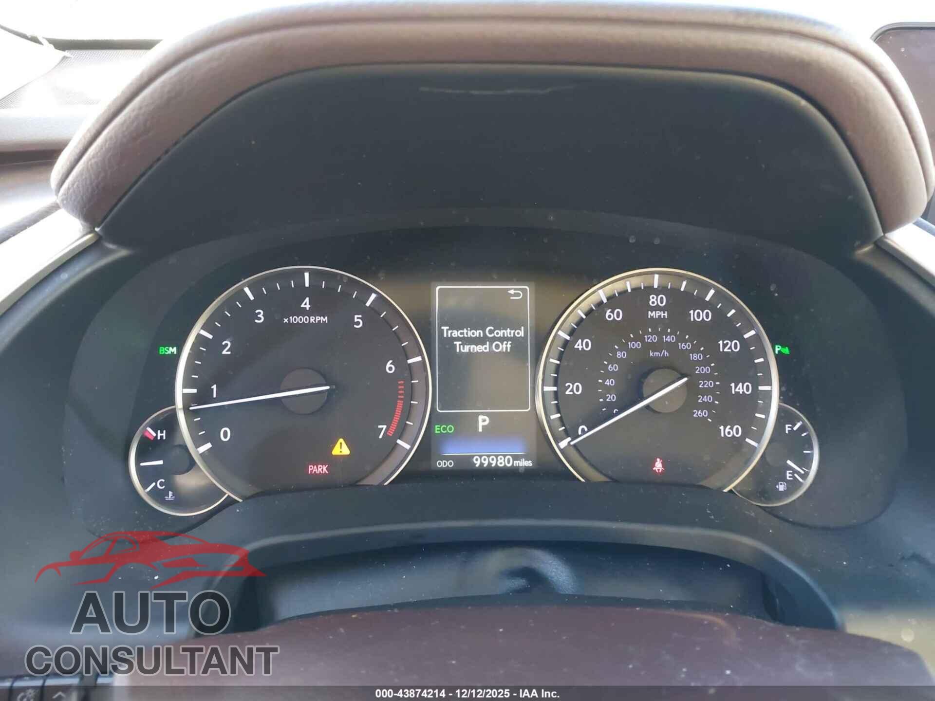 LEXUS RX 350 2019 - 2T2BZMCA2KC190849