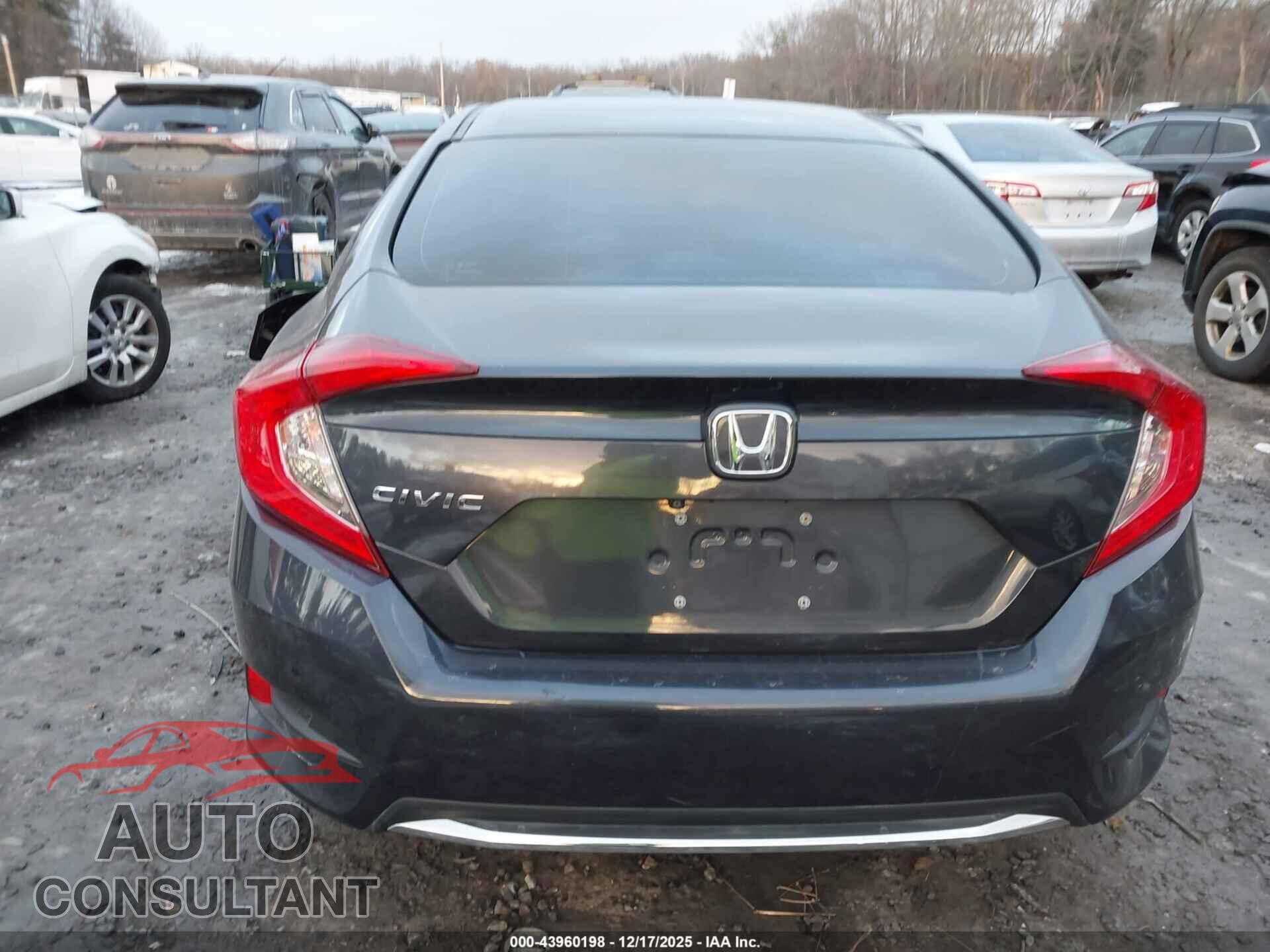 HONDA CIVIC 2019 - 2HGFC2F69KH573522