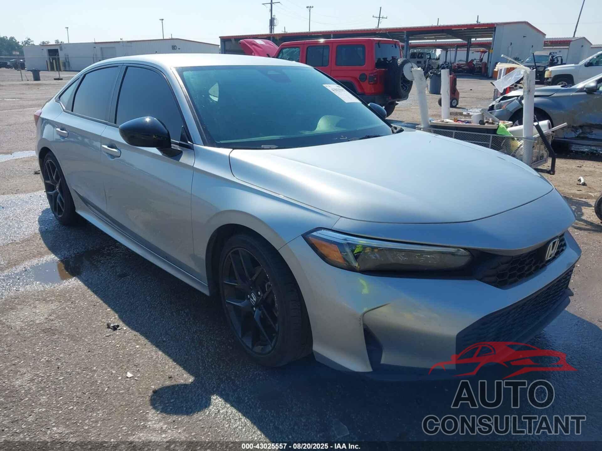 HONDA CIVIC 2025 - 2HGFE2F54SH510930
