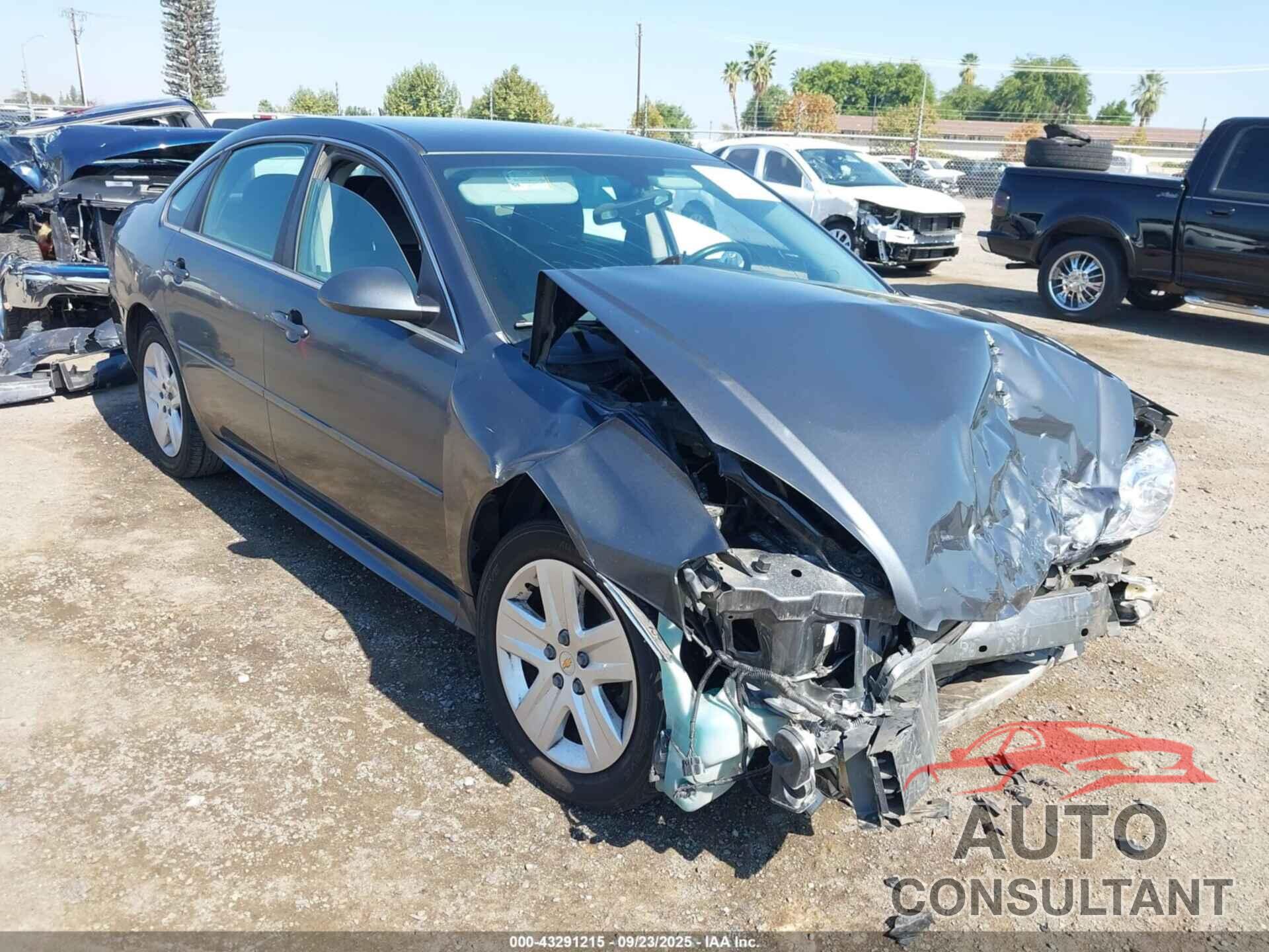 CHEVROLET IMPALA 2011 - 2G1WA5EK2B1231450