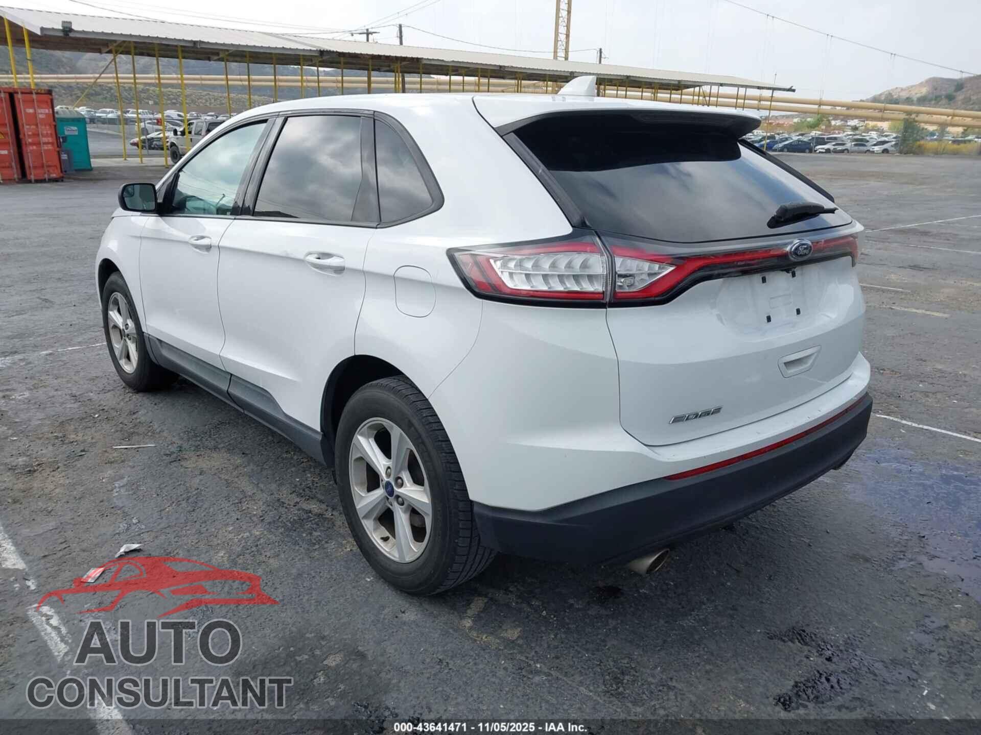 FORD EDGE 2015 - 2FMTK3G87FBC35101