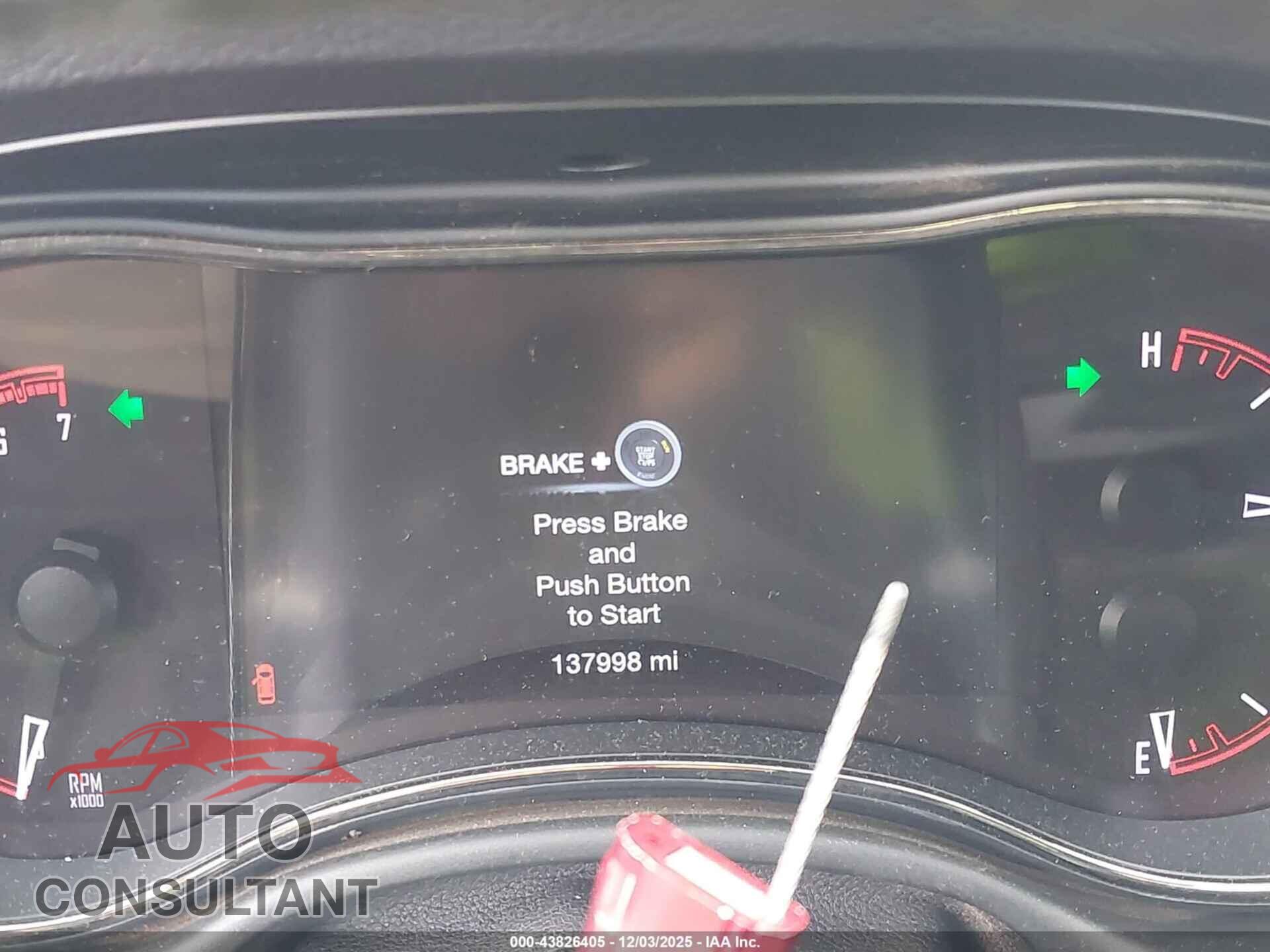 DODGE DURANGO 2020 - 1C4SDHCTXLC306871