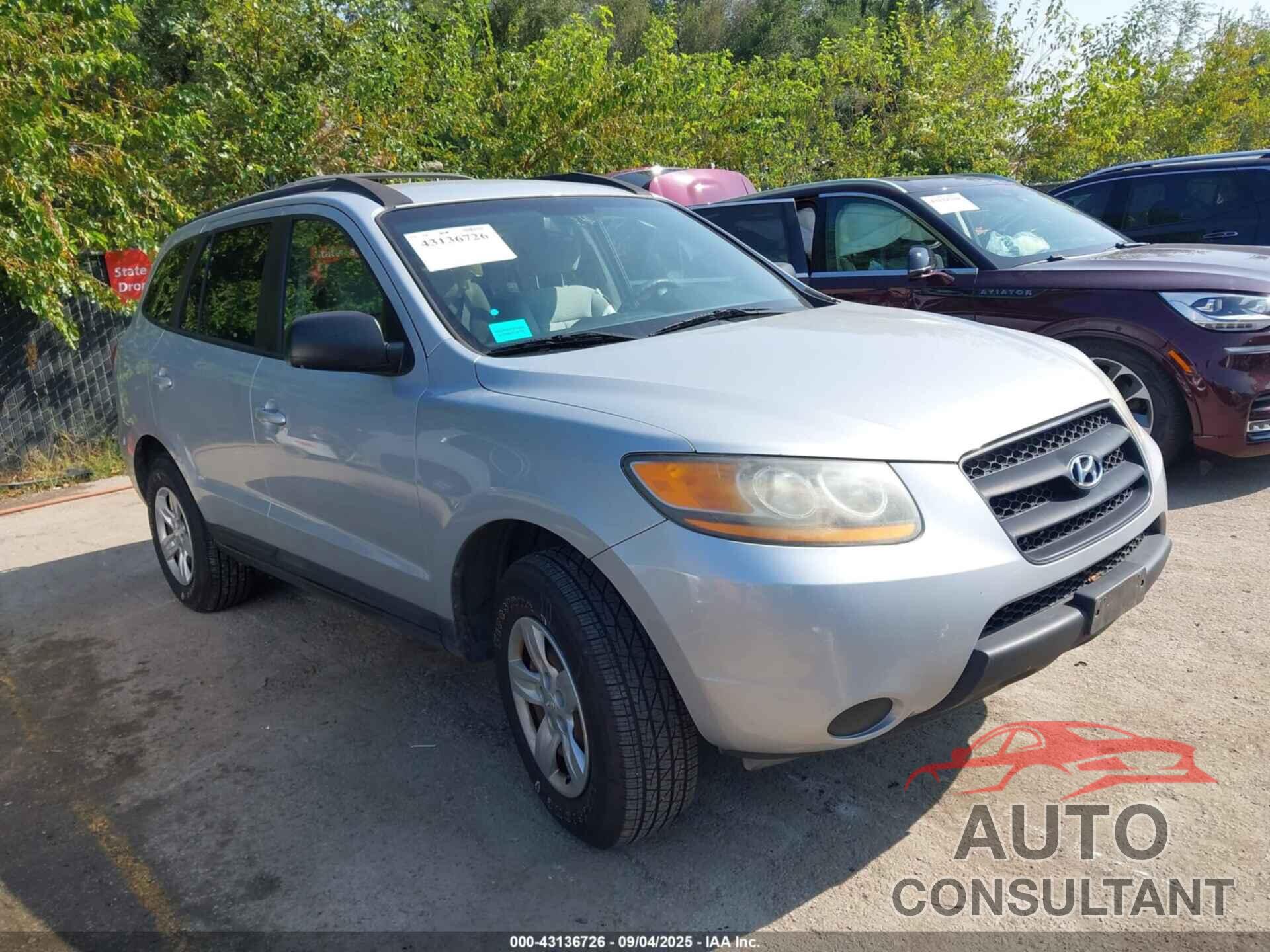 HYUNDAI SANTA FE 2009 - 5NMSG13D09H270674