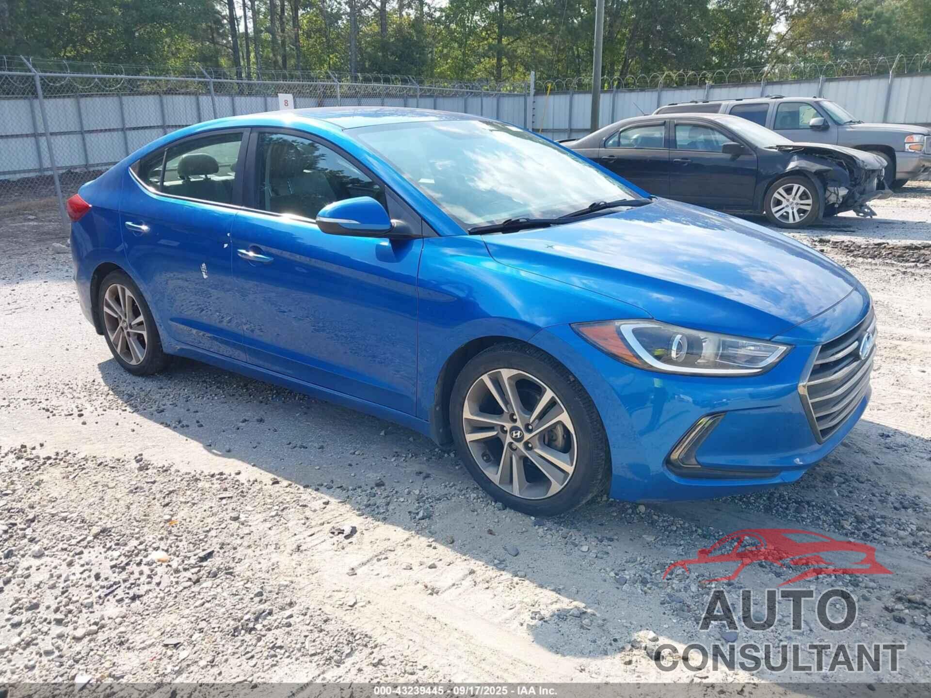HYUNDAI ELANTRA 2018 - 5NPD84LF8JH260992