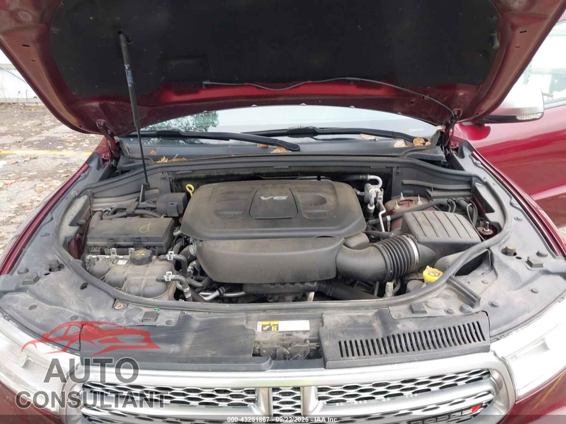DODGE DURANGO 2017 - 1C4RDJEG4HC931151