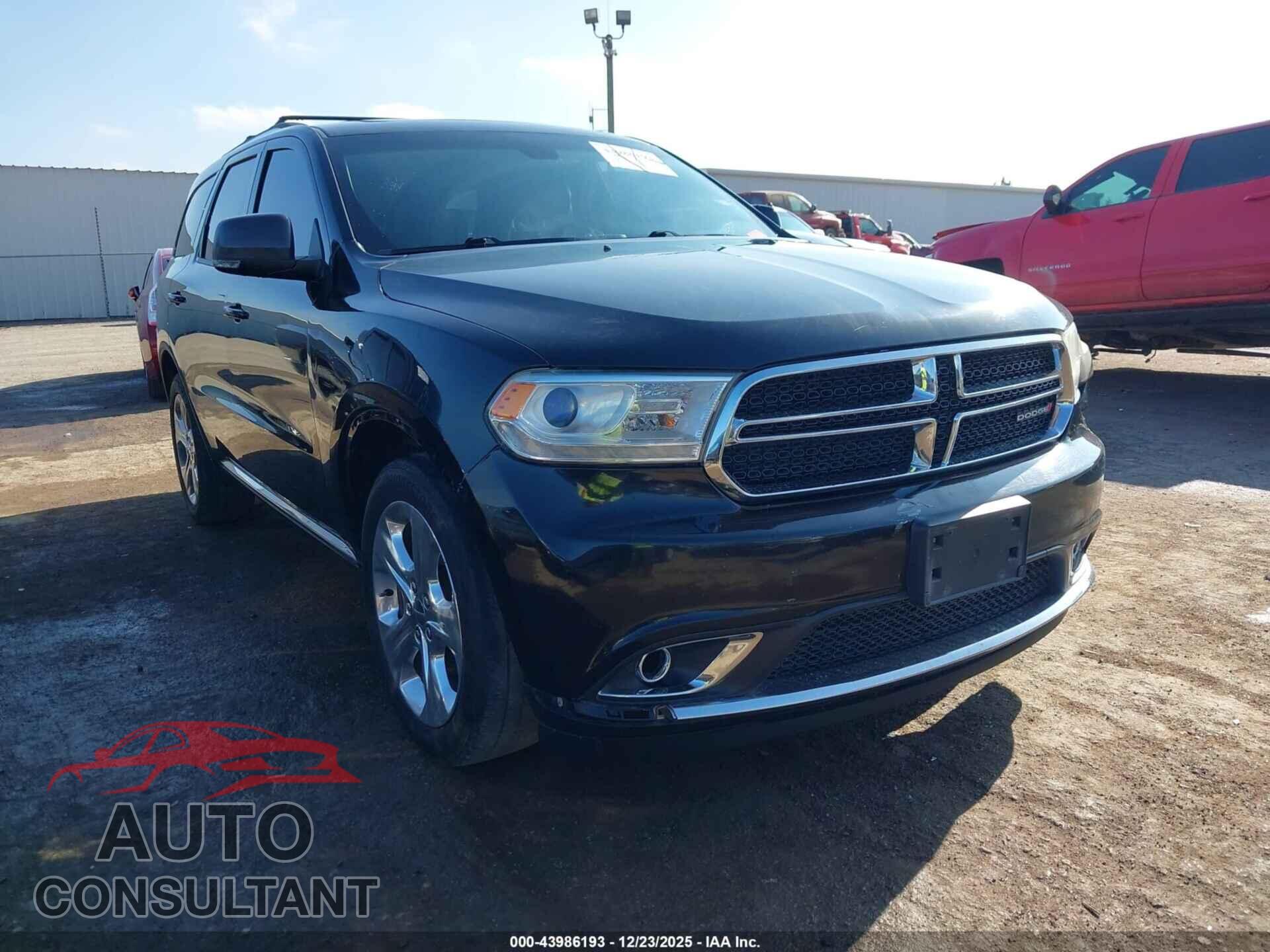 DODGE DURANGO 2014 - 1C4RDJDG2EC383342