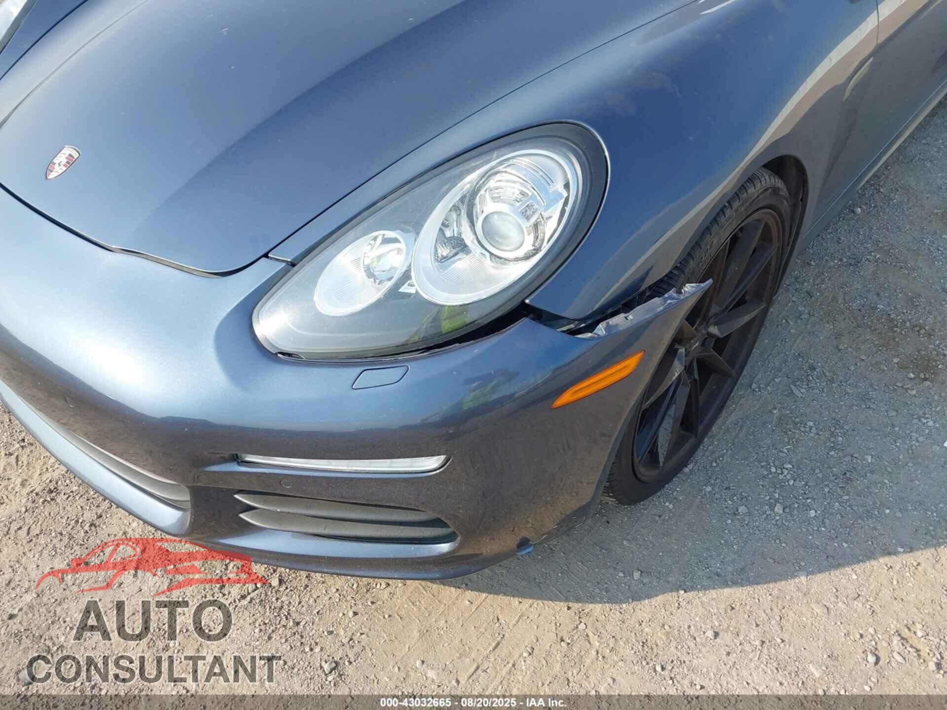 PORSCHE PANAMERA 2015 - WP0AA2A79FL001499