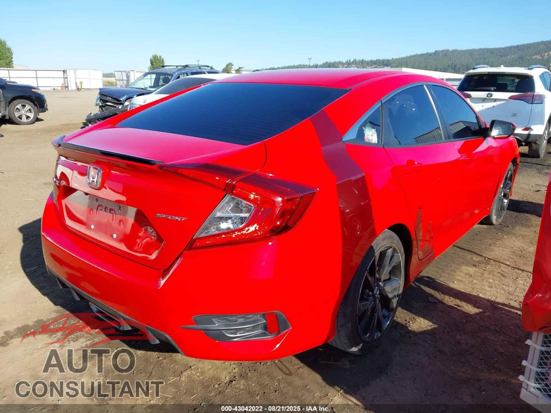 HONDA CIVIC 2019 - 2HGFC2F89KH551926
