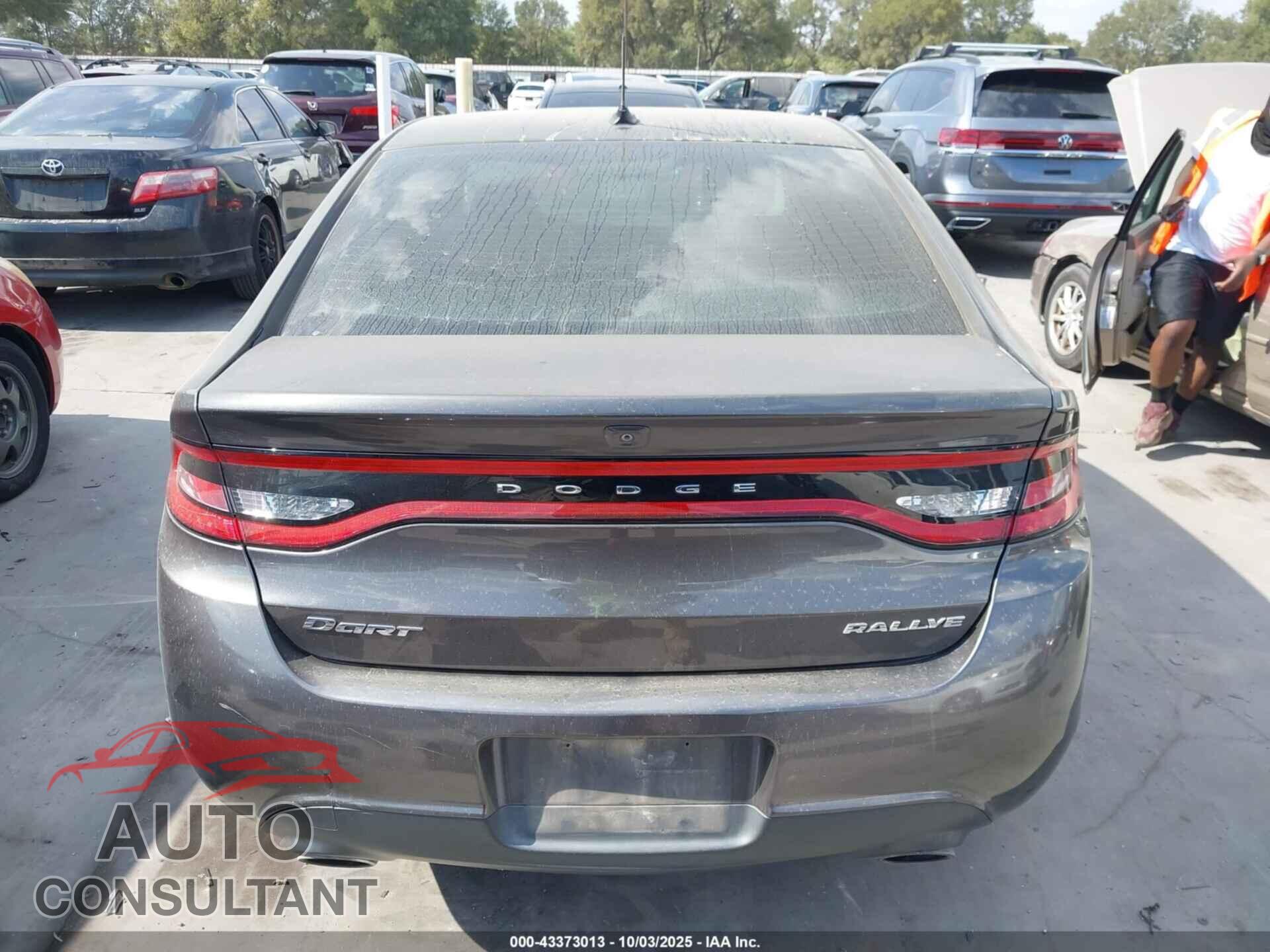 DODGE DART 2015 - 1C3CDFBB7FD200933