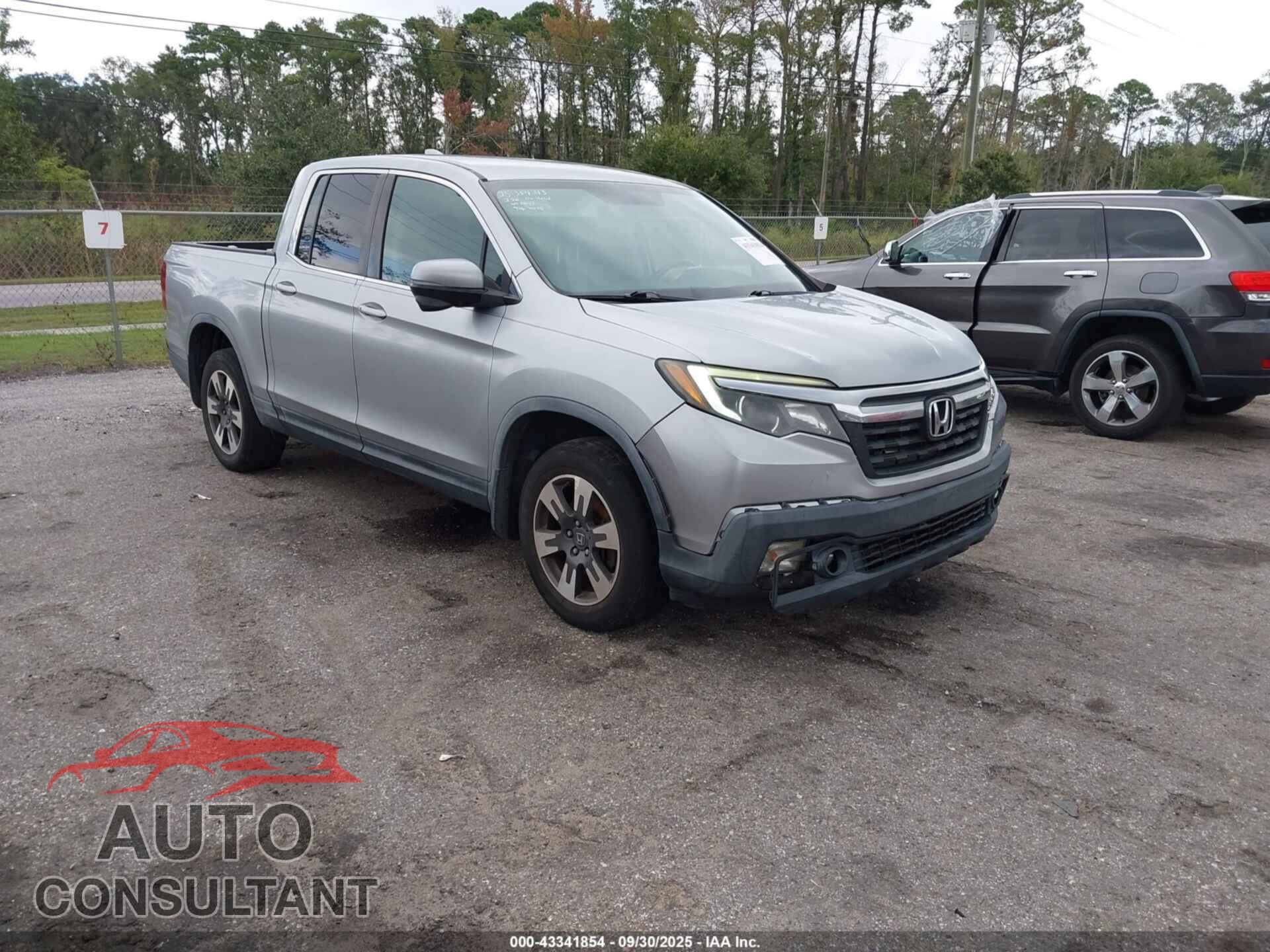 HONDA RIDGELINE 2017 - 5FPYK3F65HB011008