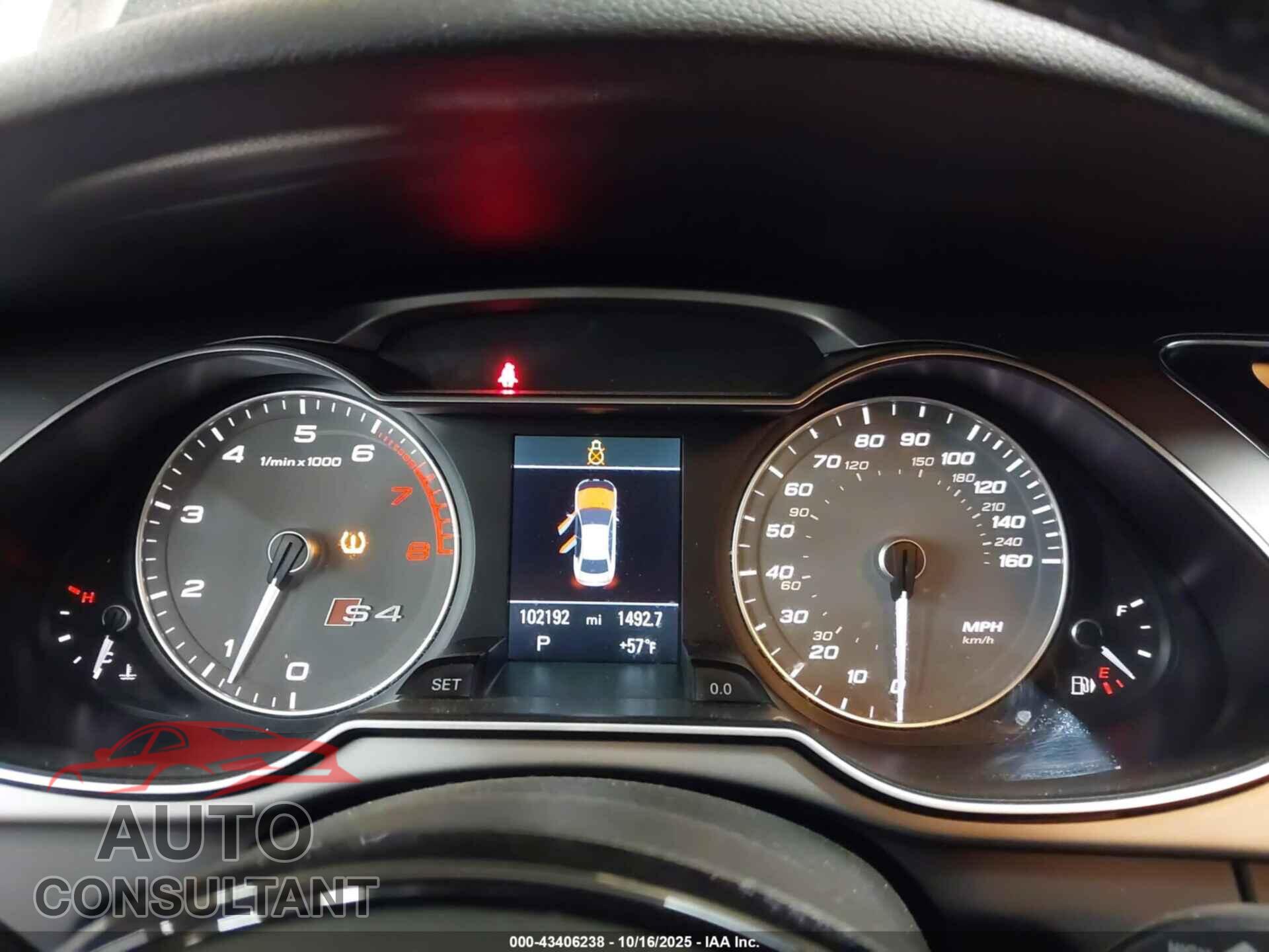 AUDI S4 2014 - WAUBGAFL2EA046780