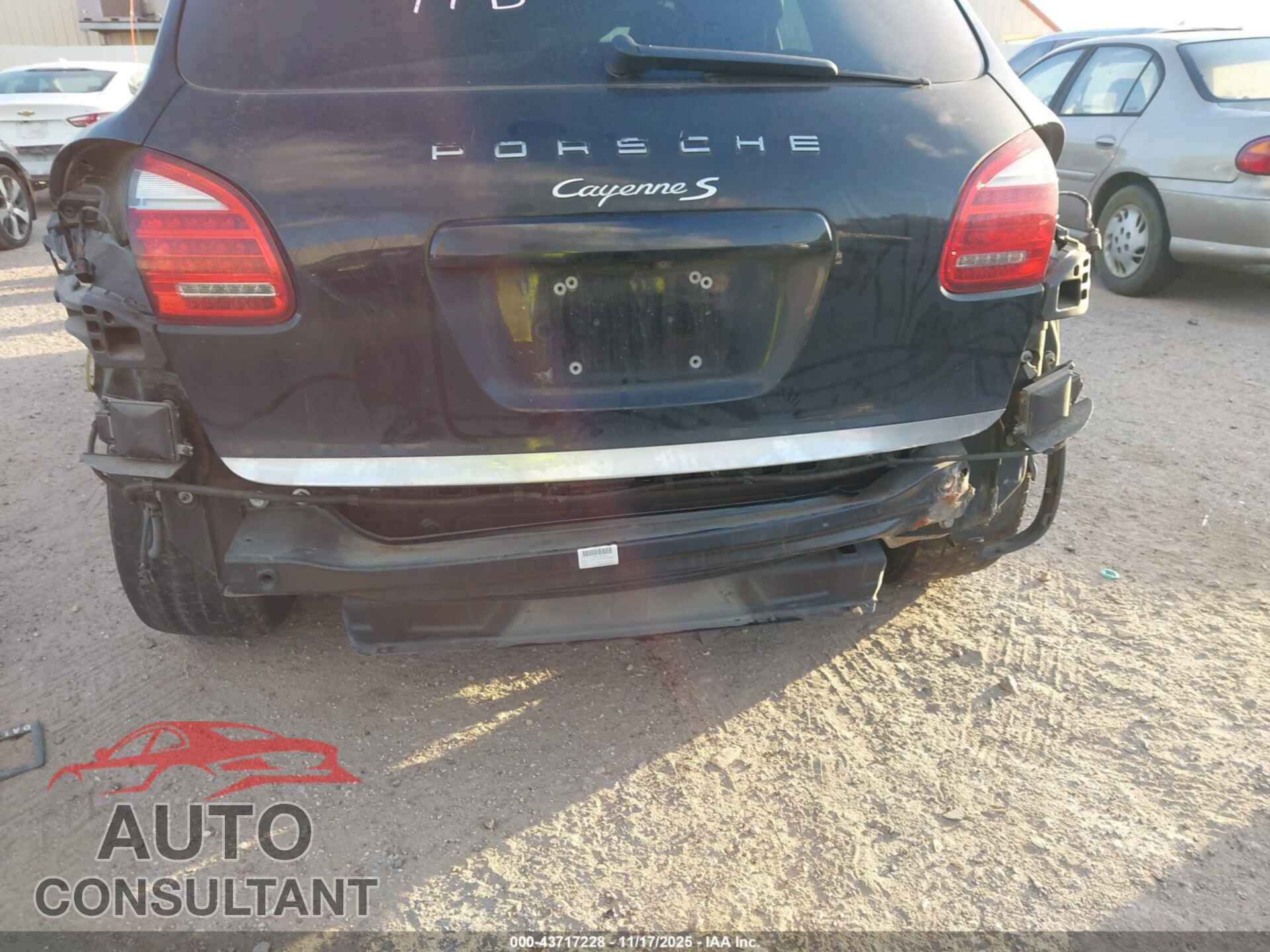 PORSCHE CAYENNE 2012 - WP1AB2A22CLA40284