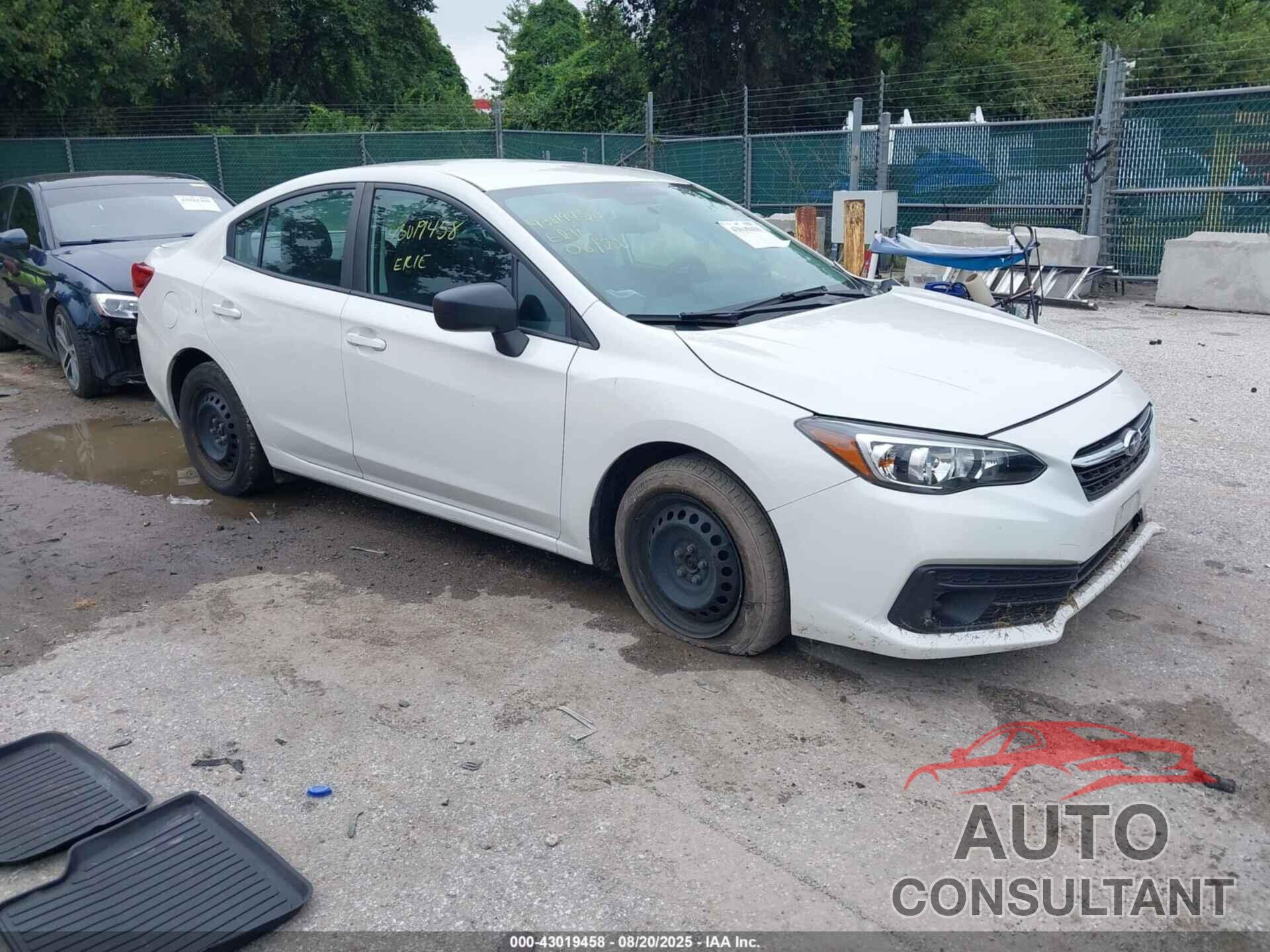 SUBARU IMPREZA 2022 - 4S3GKAB64N3603927