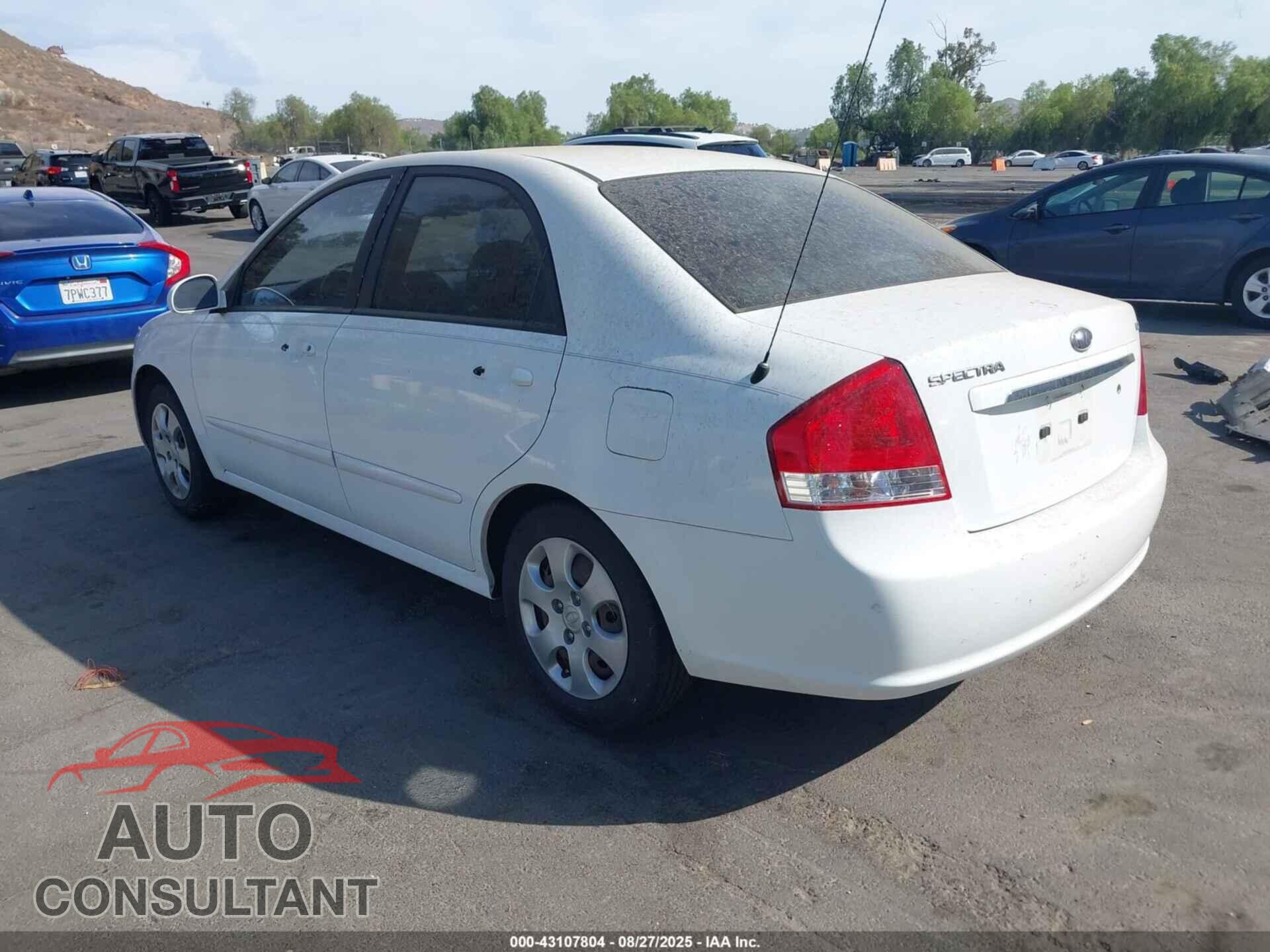 KIA SPECTRA 2009 - KNAFE221795599005