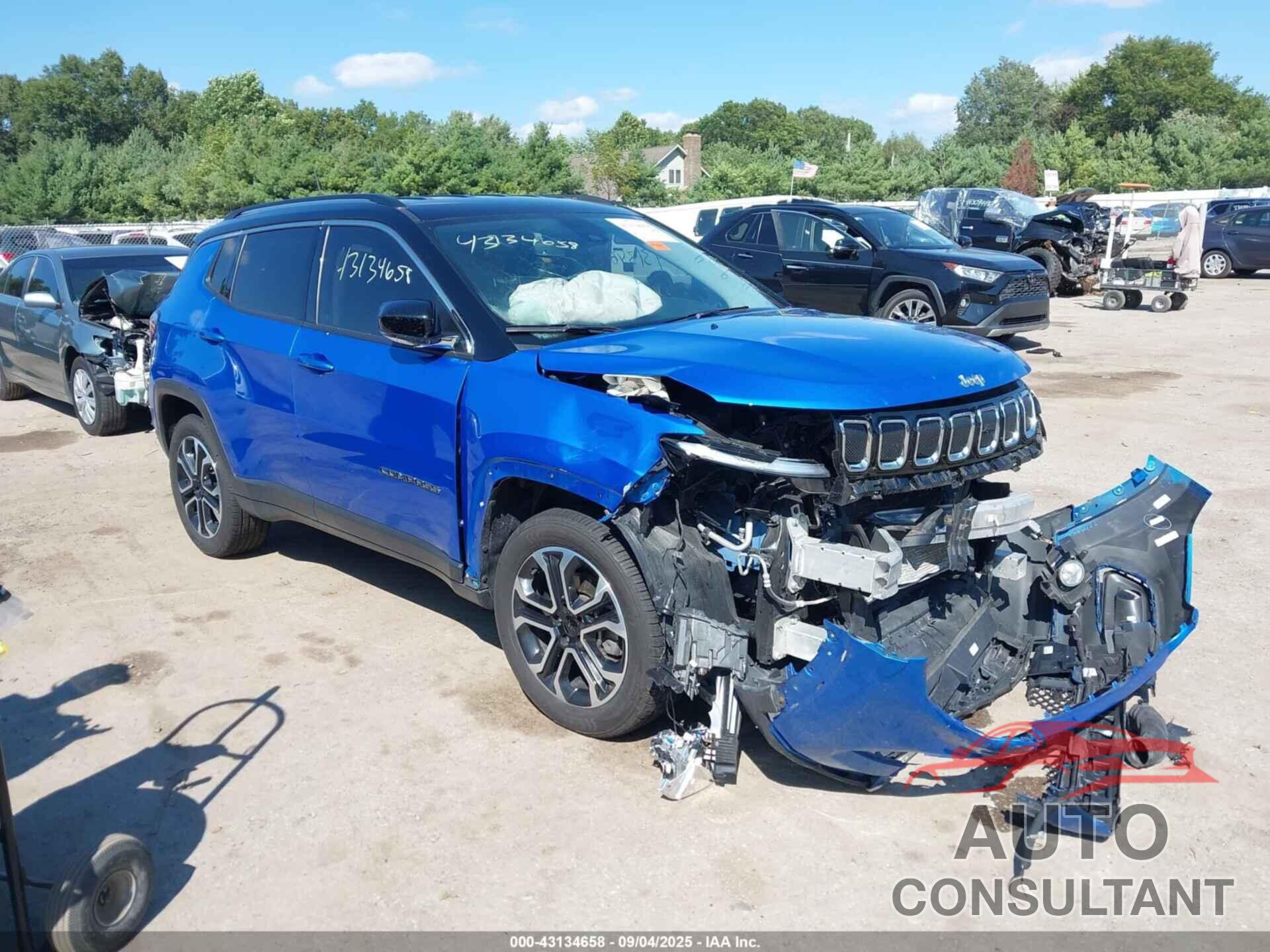 JEEP COMPASS 2022 - 3C4NJDCB9NT148178