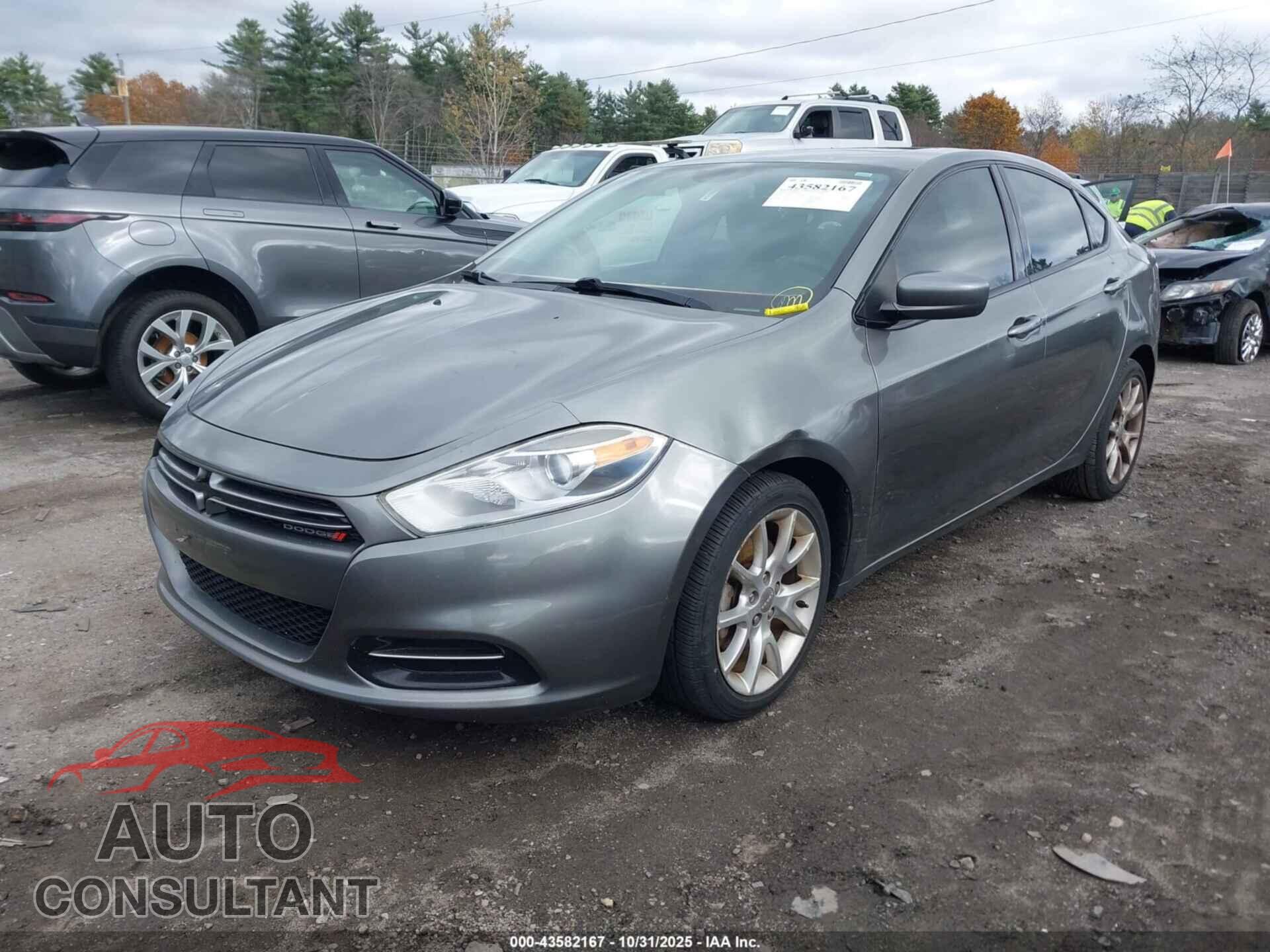 DODGE DART 2013 - 1C3CDFBA2DD336021