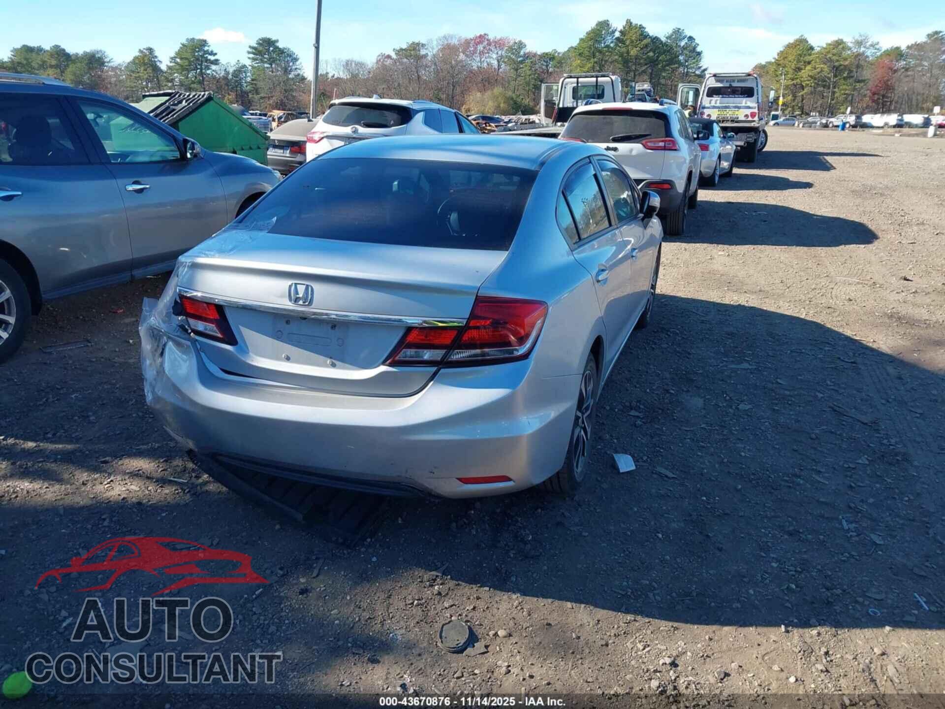 HONDA CIVIC 2014 - 2HGFB2F83EH550021
