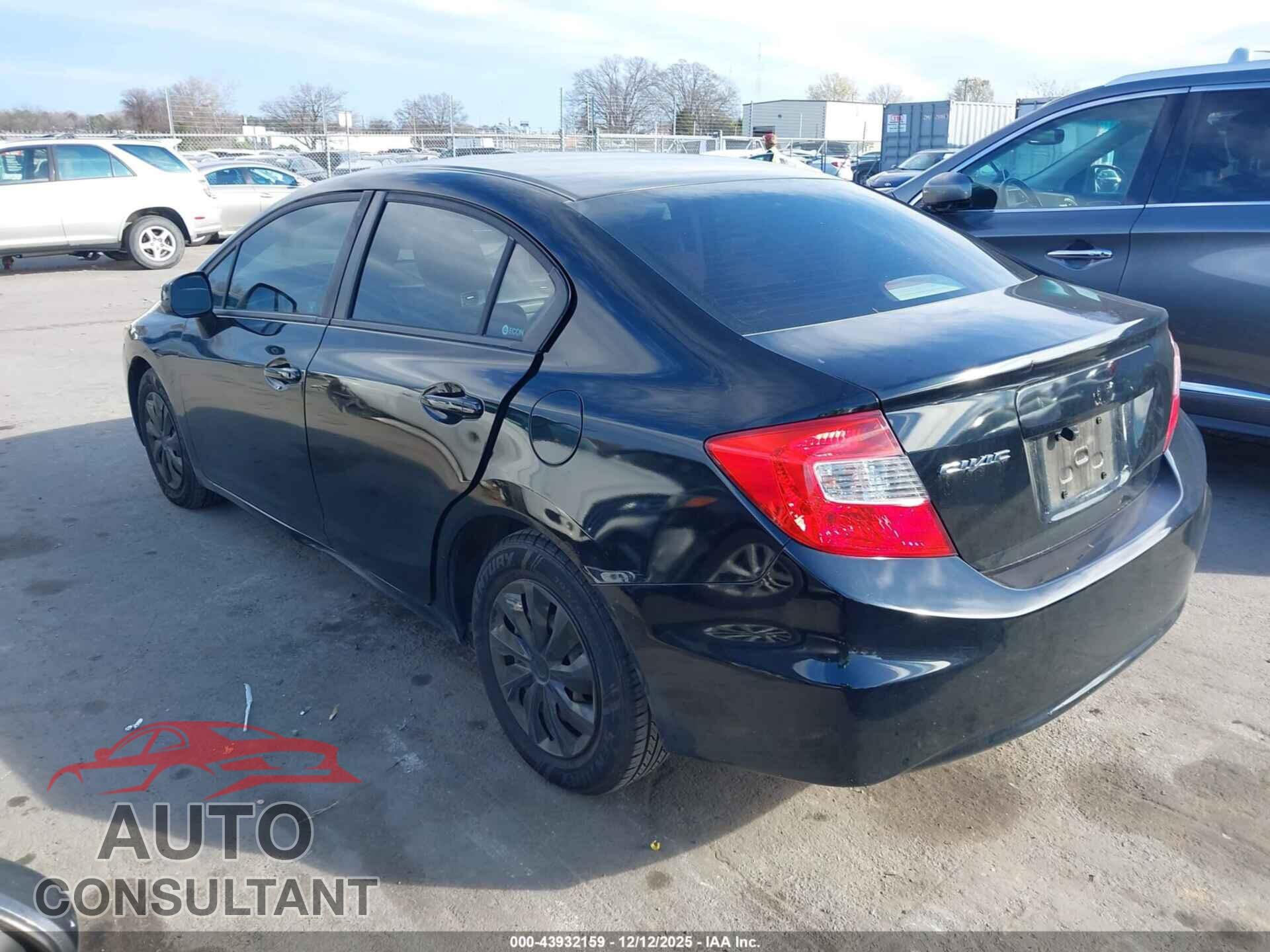 HONDA CIVIC 2012 - 2HGFB2F56CH561114