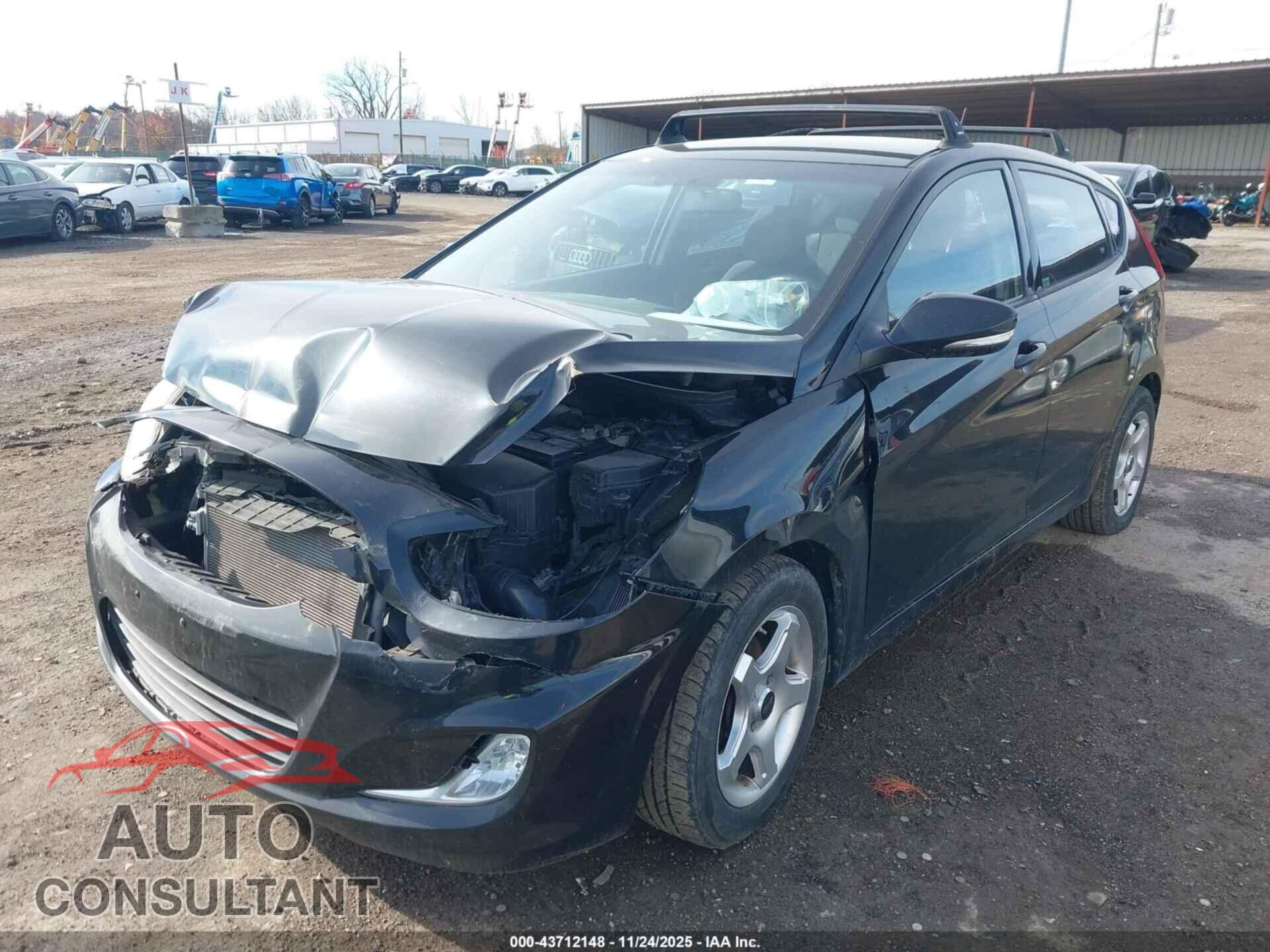 HYUNDAI ACCENT 2014 - KMHCU5AE2EU164144