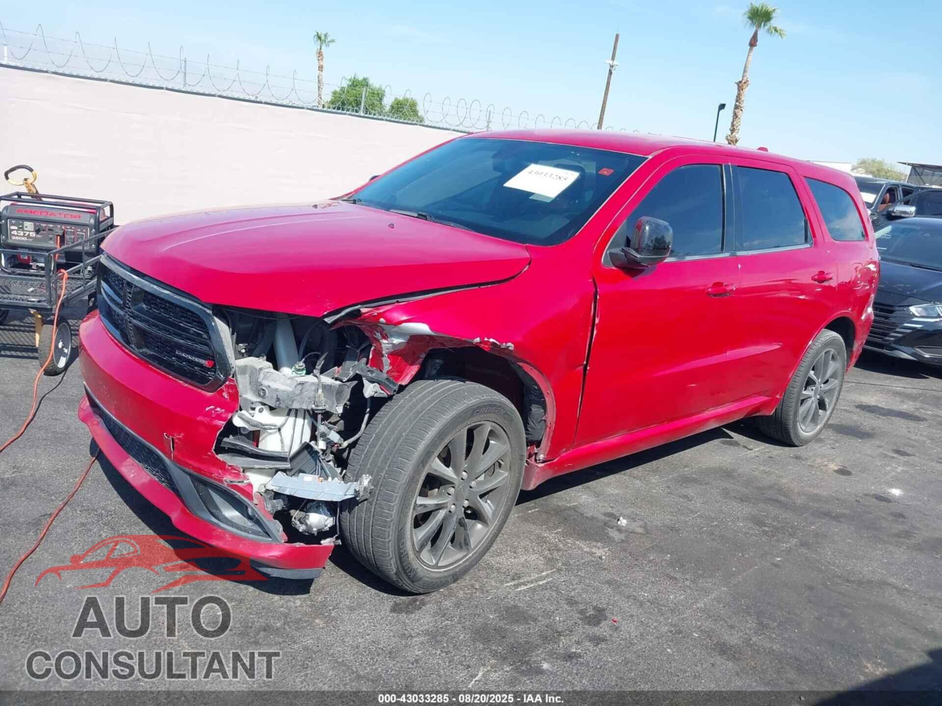 DODGE DURANGO 2018 - 1C4RDHAG7JC205580