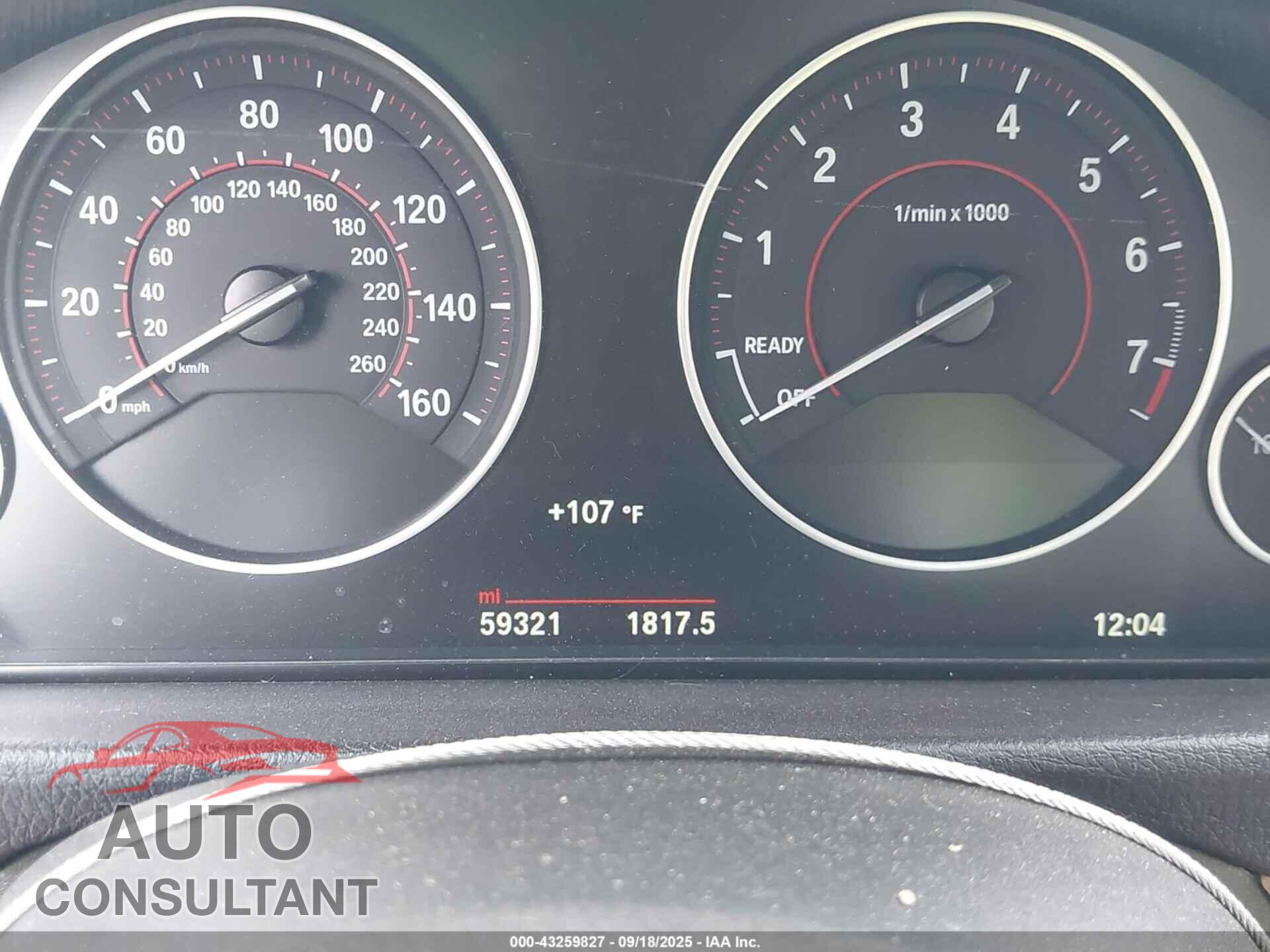 BMW 328I 2016 - WBA8E9G53GNU28357