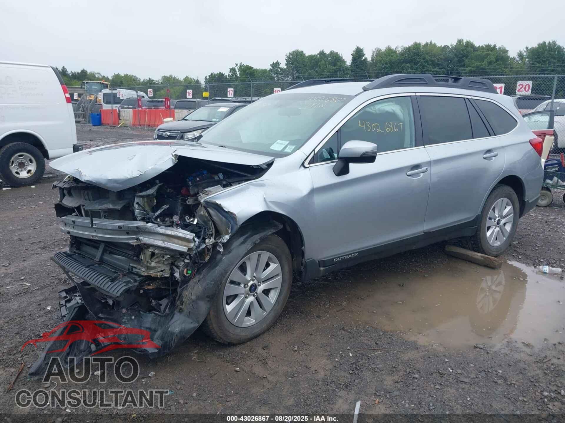 SUBARU OUTBACK 2016 - 4S4BSAFC0G3241541