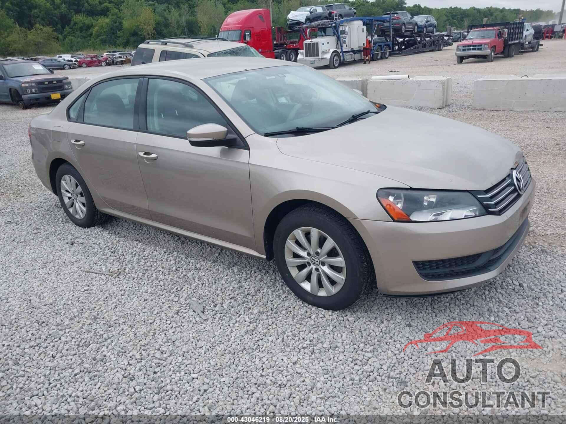VOLKSWAGEN PASSAT 2015 - 1VWAT7A37FC004600