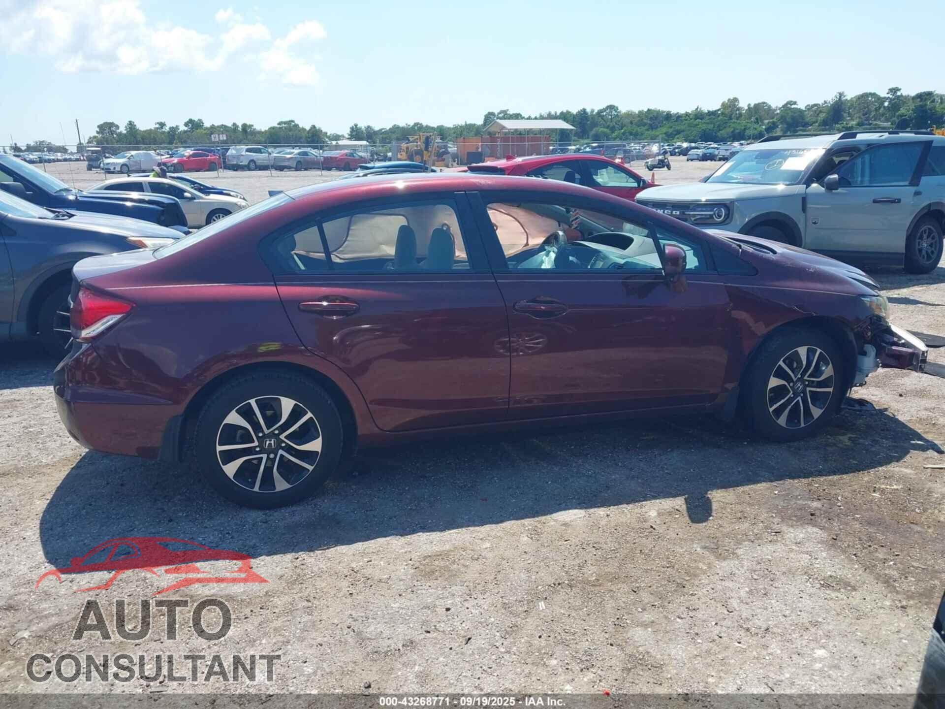 HONDA CIVIC 2015 - 19XFB2F80FE069543