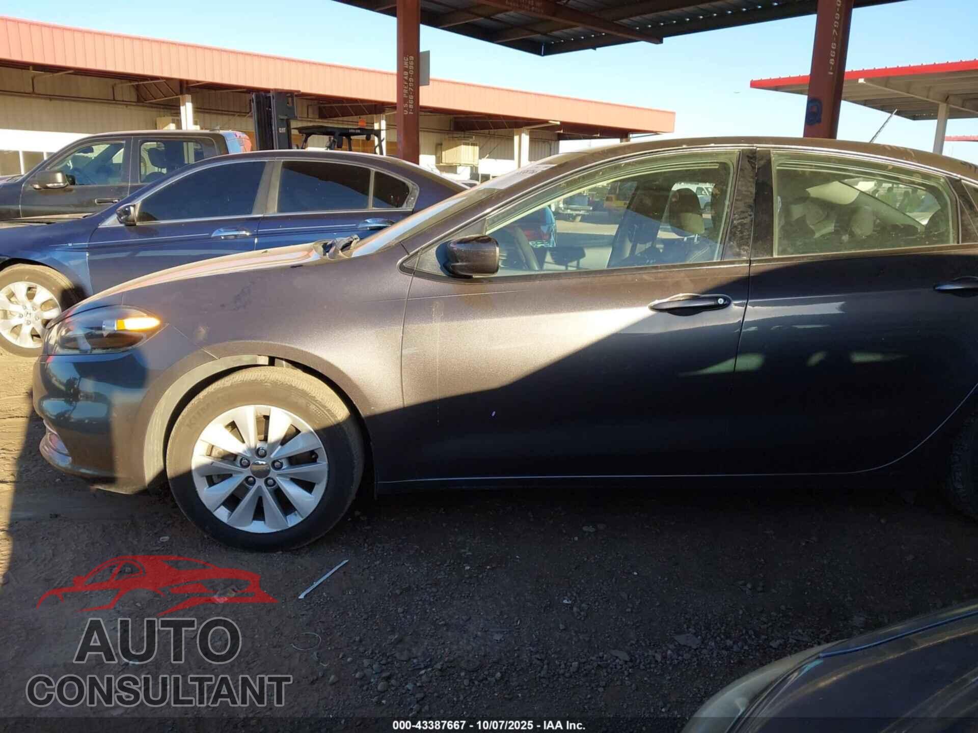 DODGE DART 2014 - 1C3CDFBB5ED910069