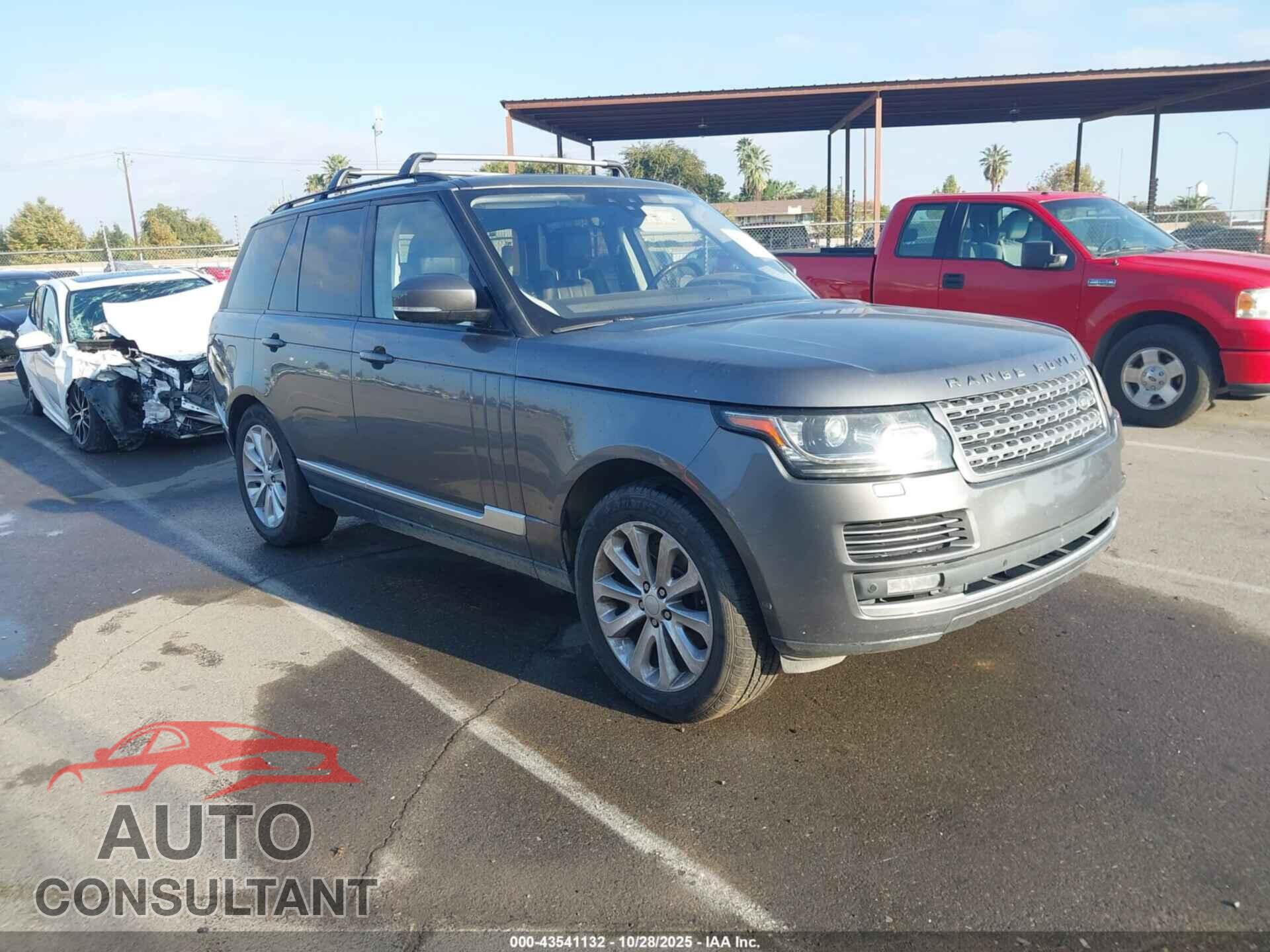 LAND ROVER RANGE ROVER 2017 - SALGS2FK6HA321133