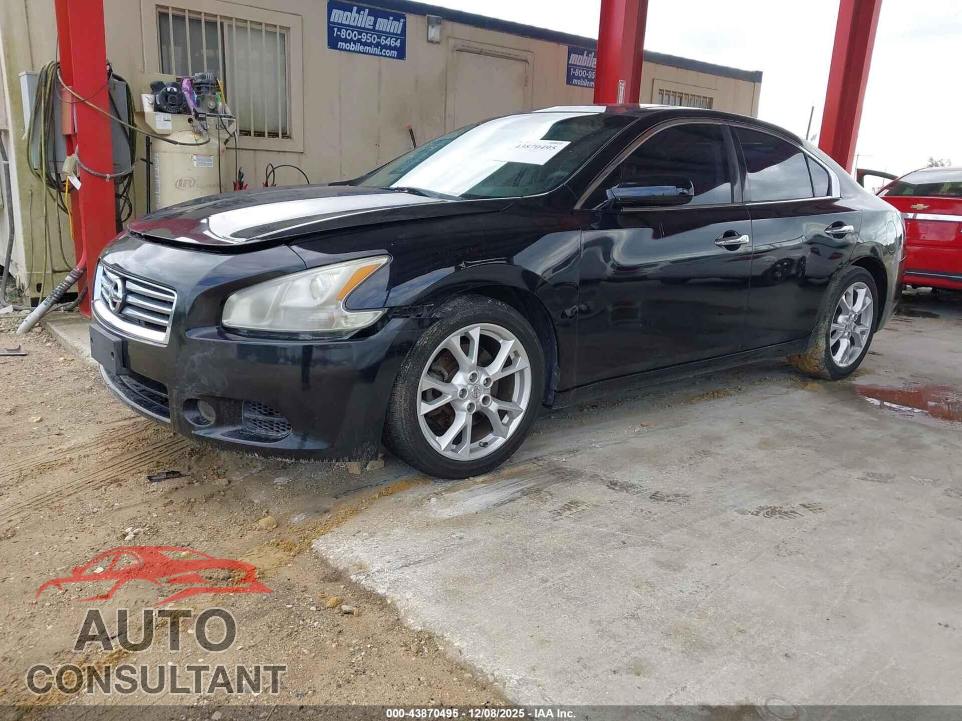 NISSAN MAXIMA 2013 - 1N4AA5AP4DC810395