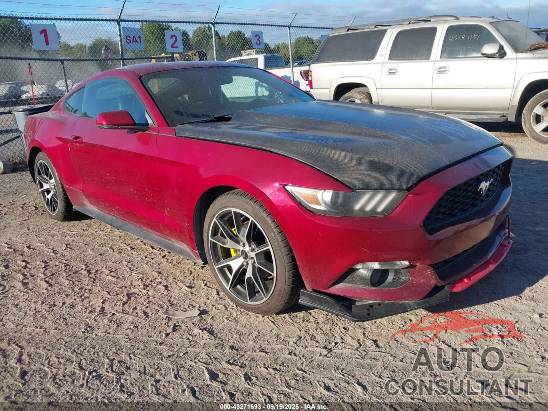 FORD MUSTANG 2015 - 1FA6P8THXF5393030