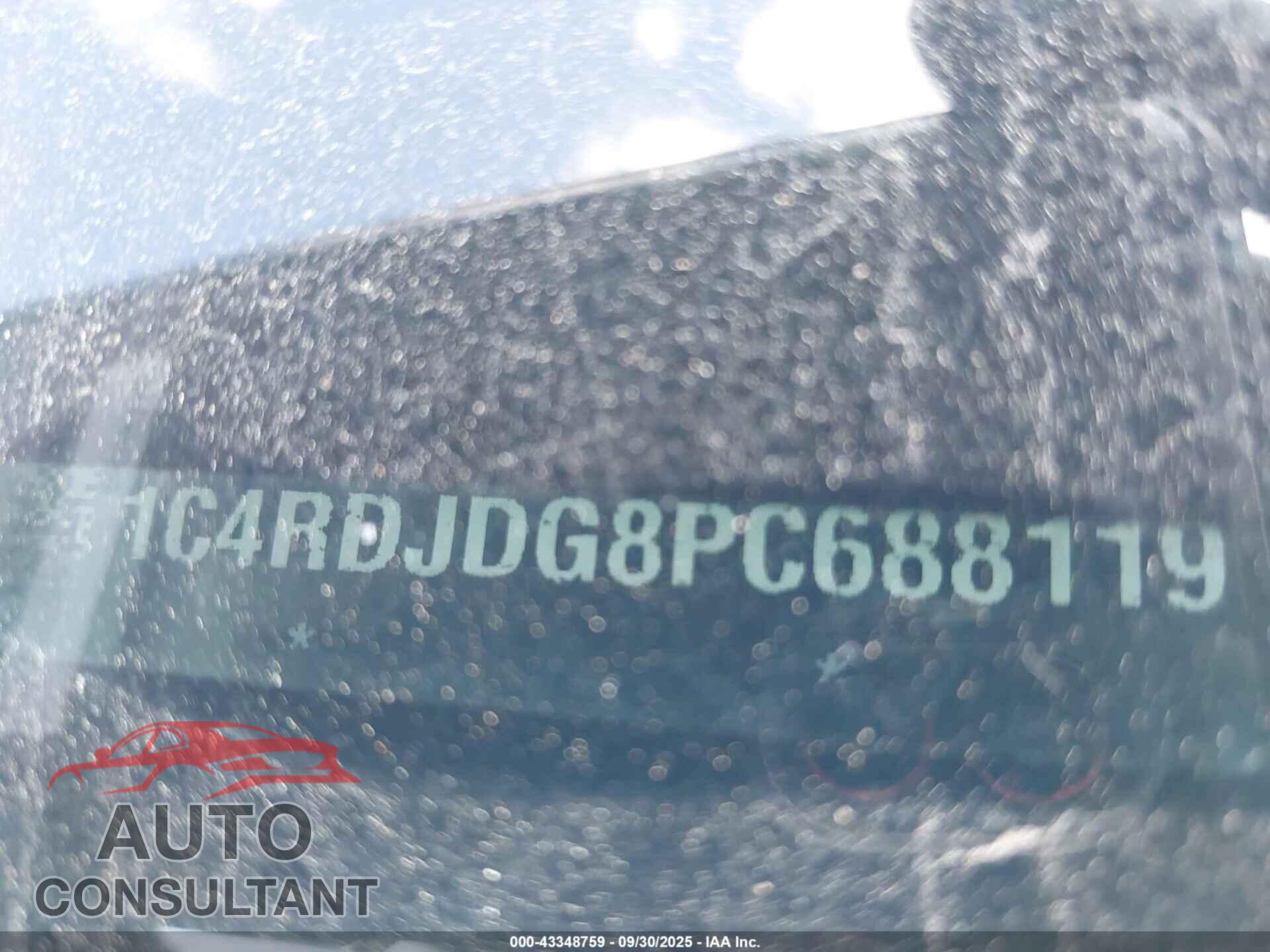 DODGE DURANGO 2023 - 1C4RDJDG8PC688119
