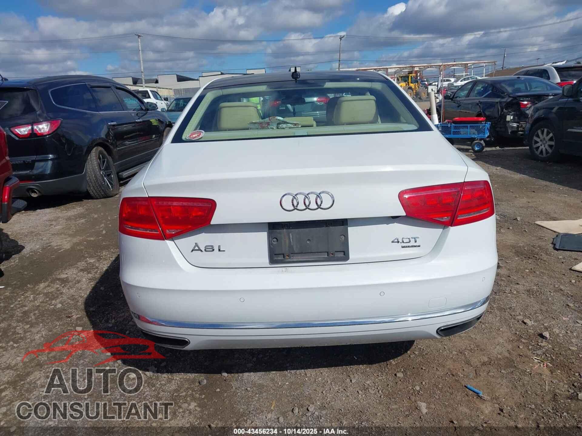 AUDI A8 L 2013 - WAUR2AFD3DN016944