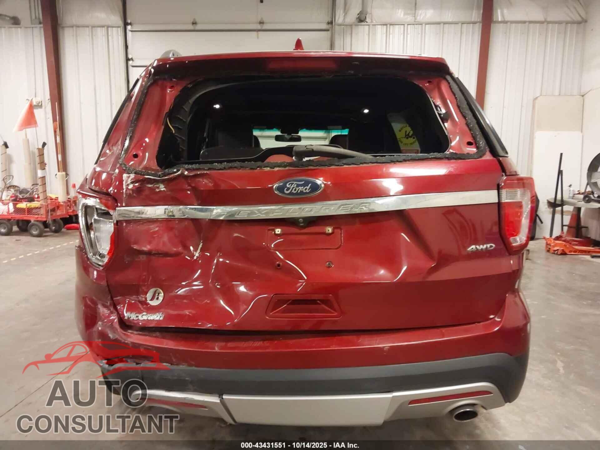 FORD EXPLORER 2017 - 1FM5K8D80HGA67842