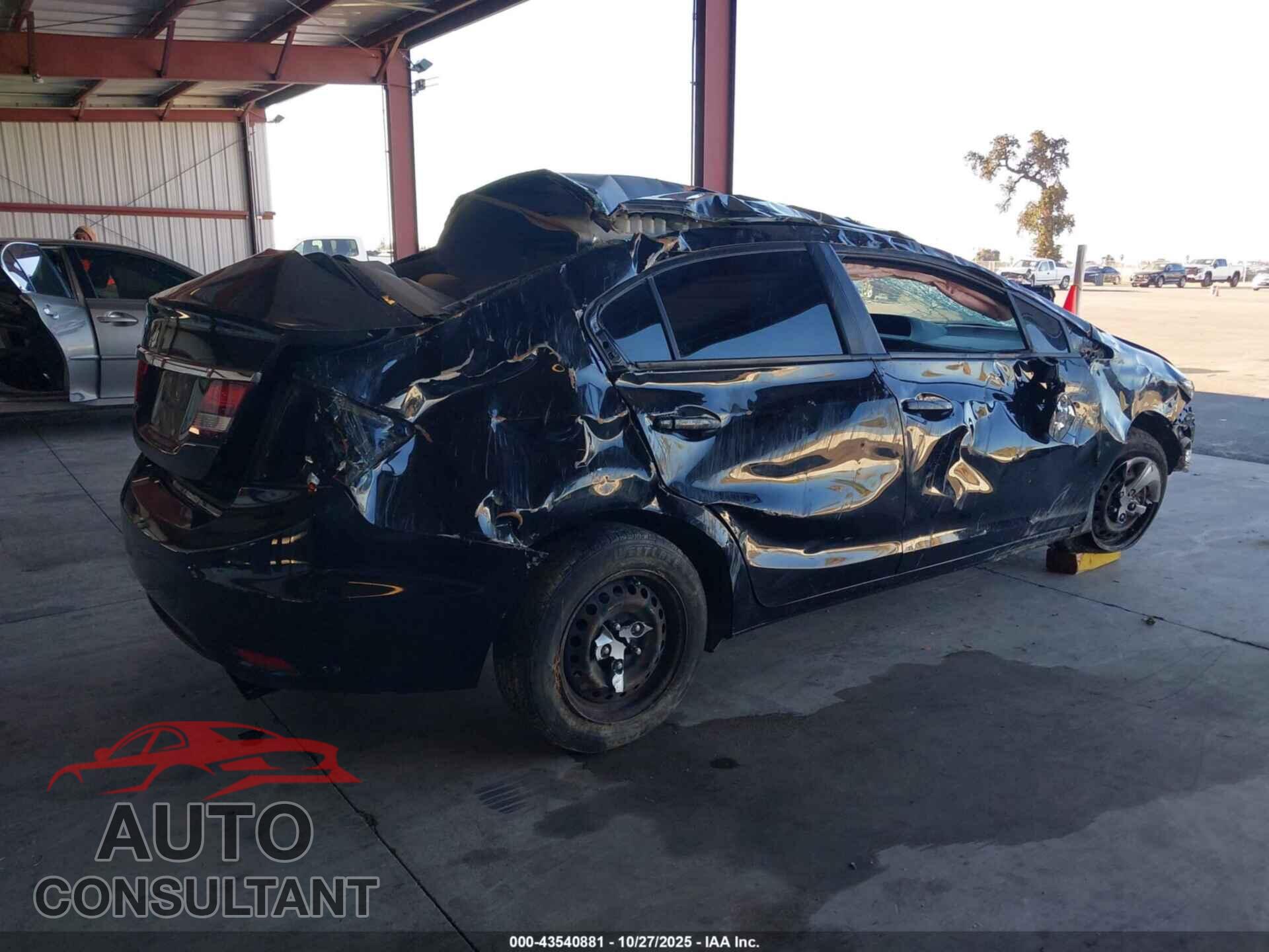 HONDA CIVIC 2013 - 2HGFB2F58DH518217