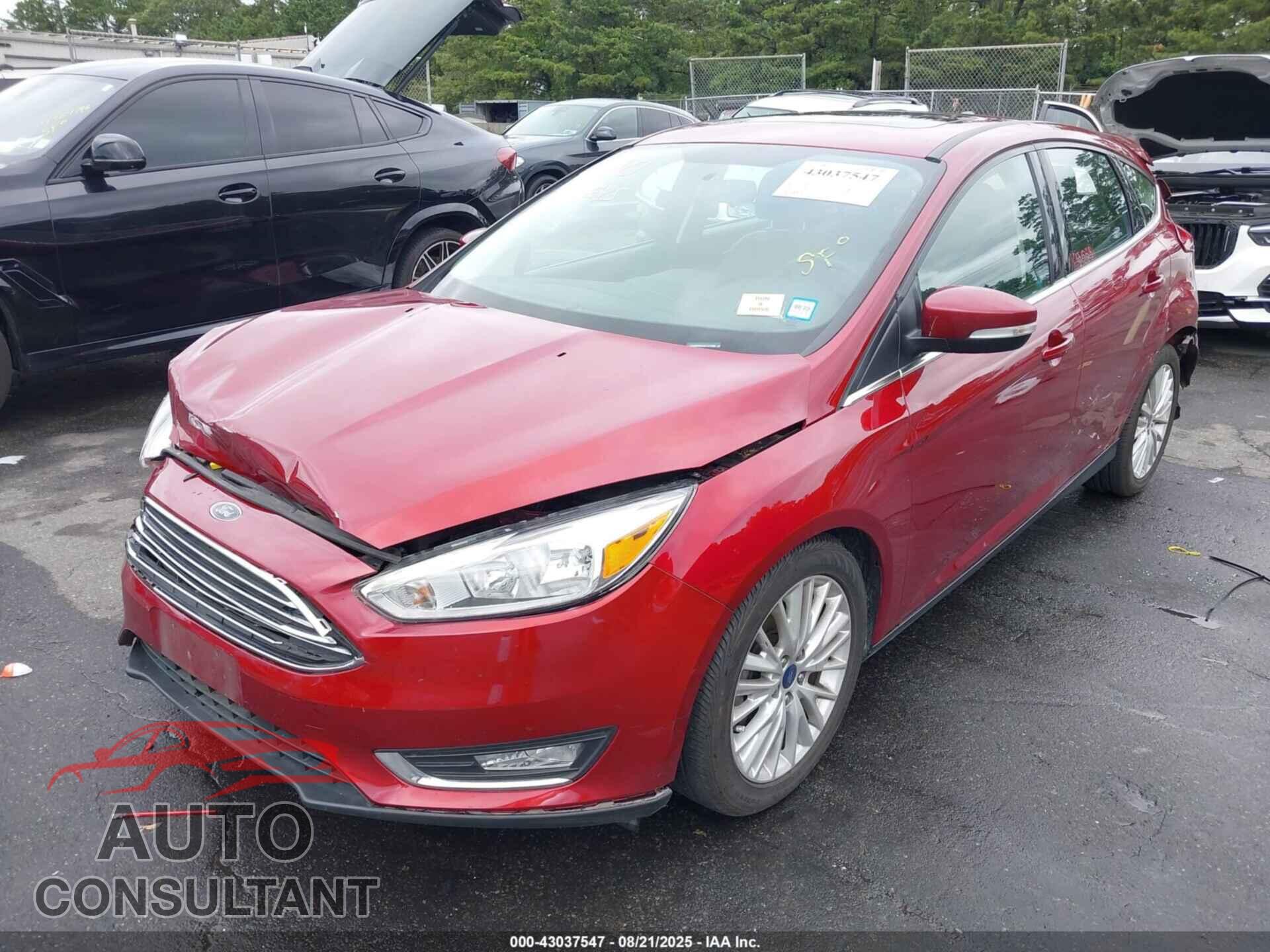 FORD FOCUS 2017 - 1FADP3N25HL311609