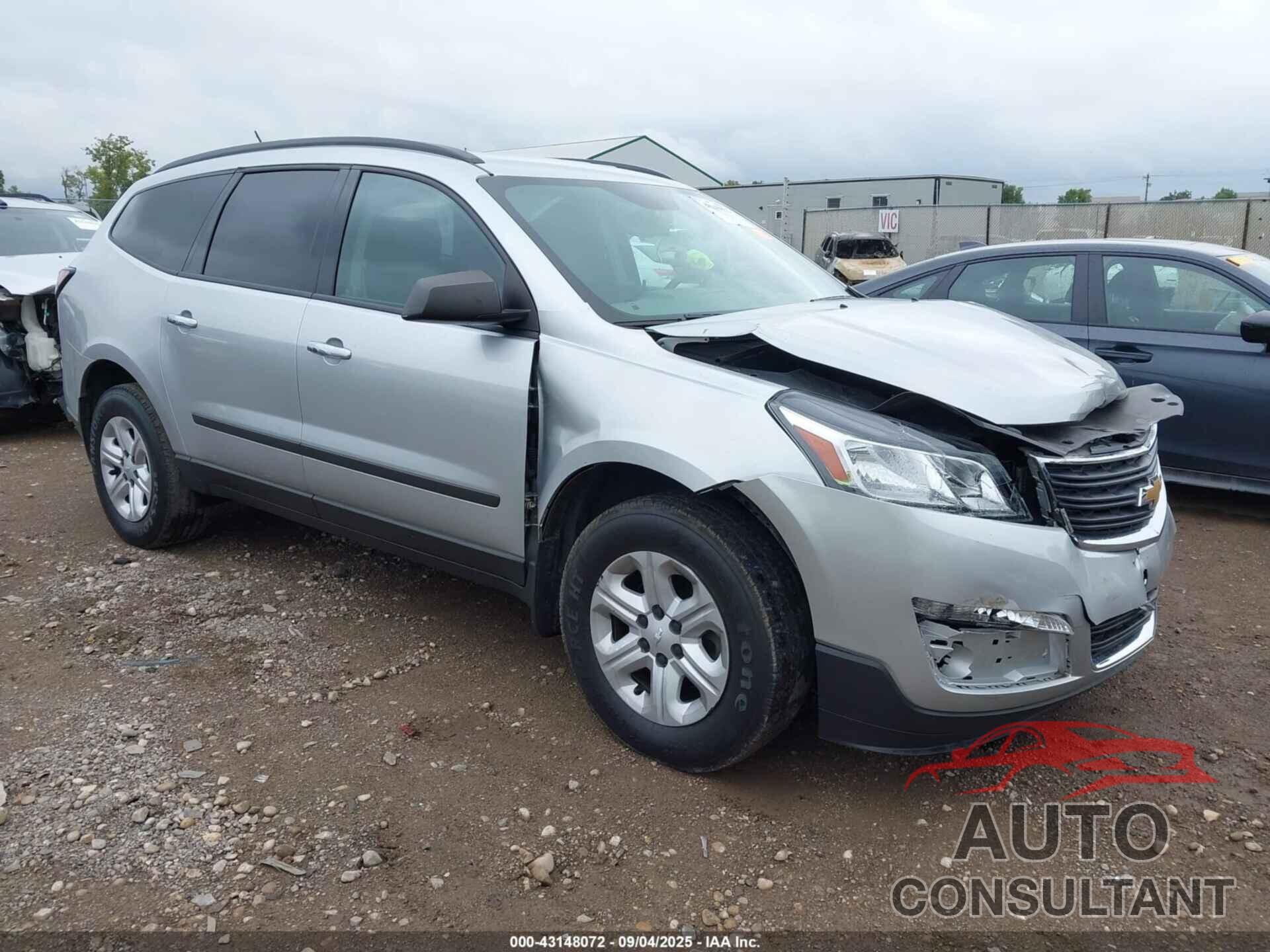 CHEVROLET TRAVERSE 2015 - 1GNKRFKD7FJ106926