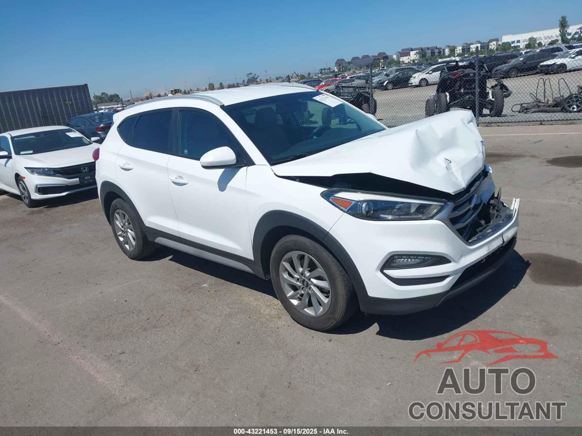 HYUNDAI TUCSON 2018 - KM8J33A48JU627078