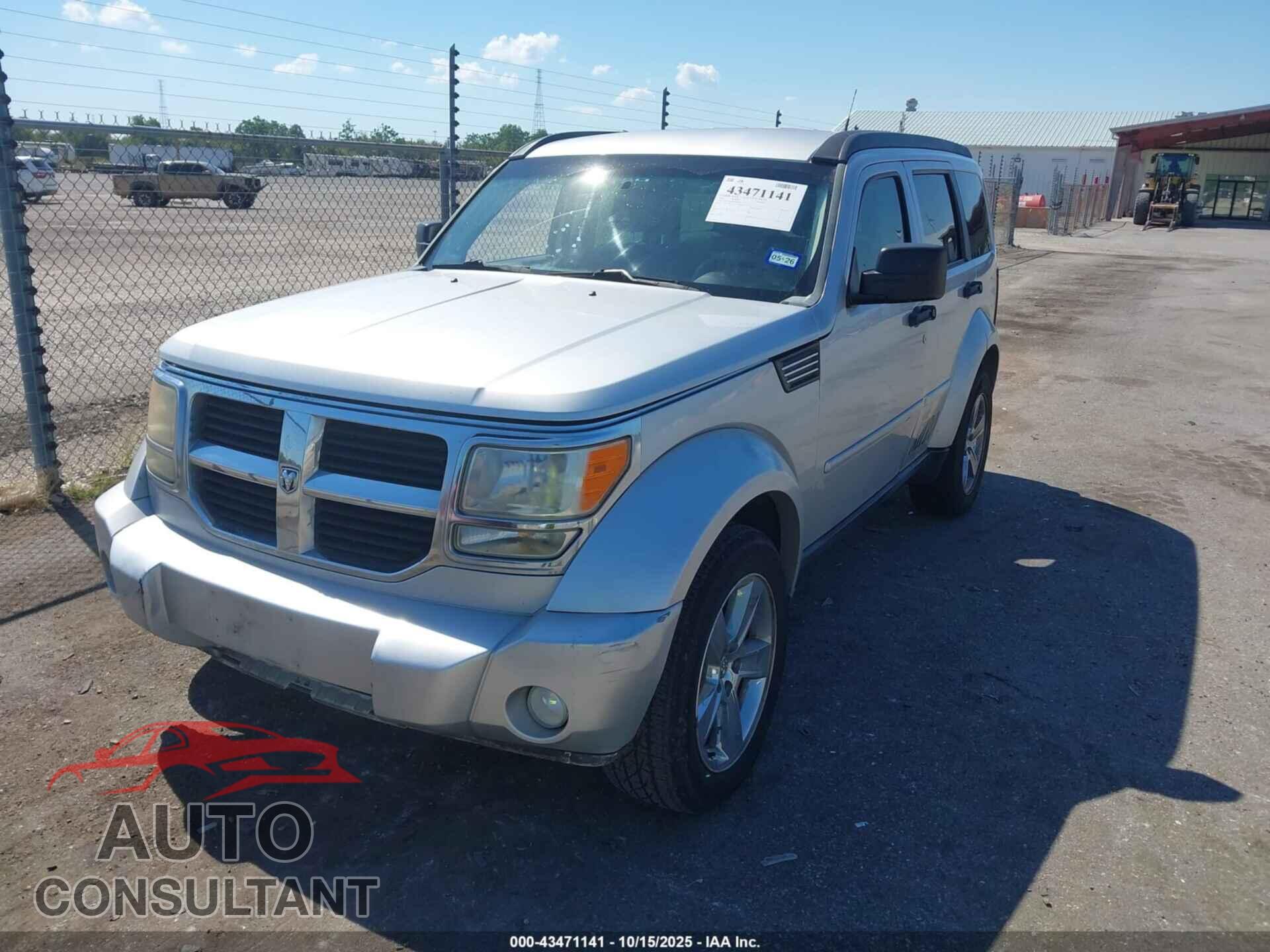 DODGE NITRO 2011 - 1D4PT2GK0BW536992