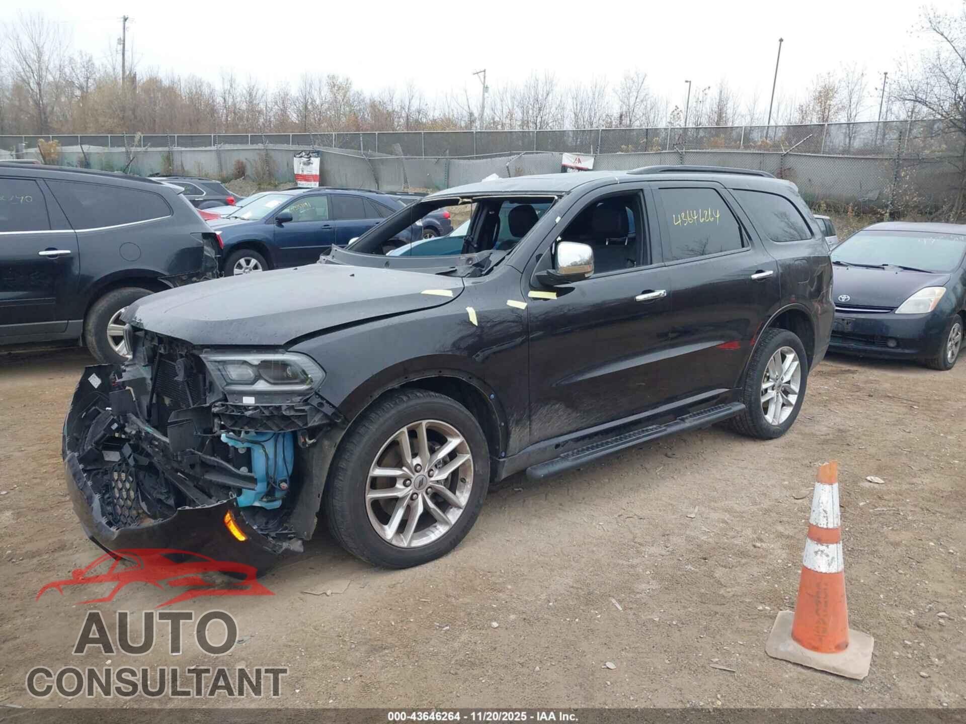 DODGE DURANGO 2021 - 1C4RDJDGXMC598269