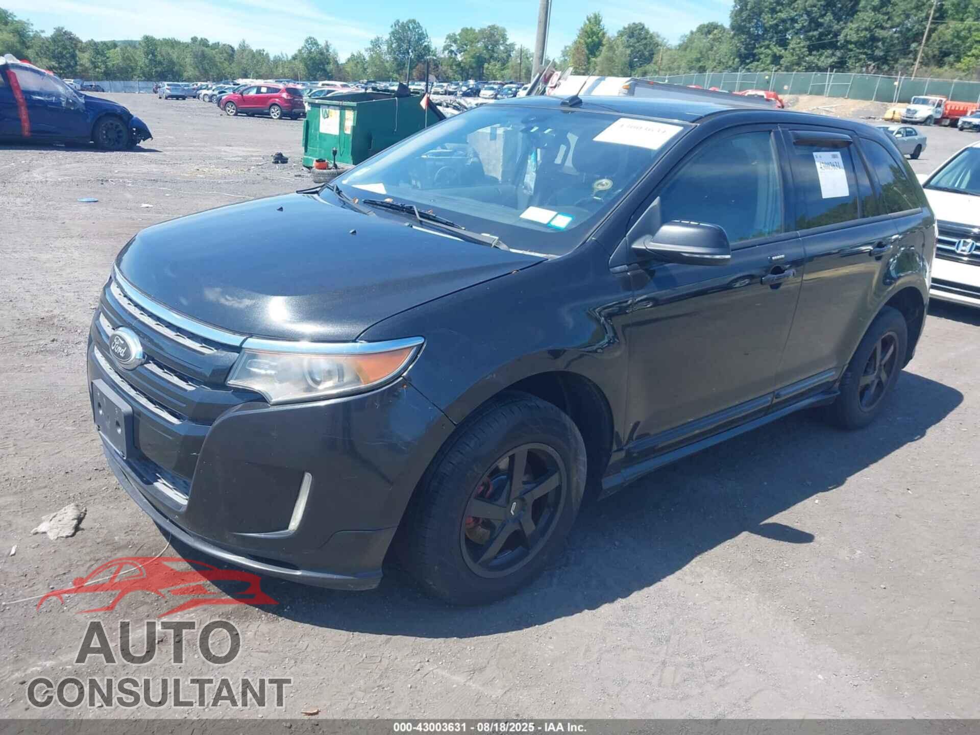 FORD EDGE 2013 - 2FMDK4AK6DBE15388