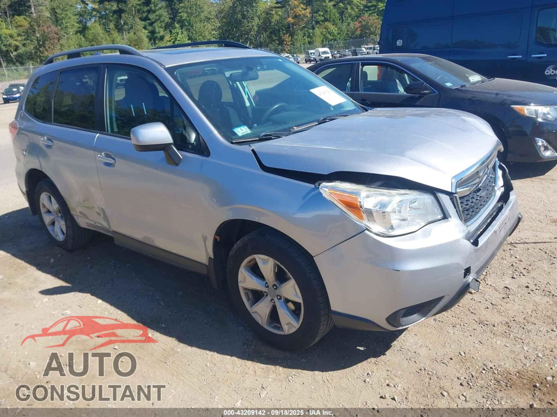SUBARU FORESTER 2016 - JF2SJADC8GH422885