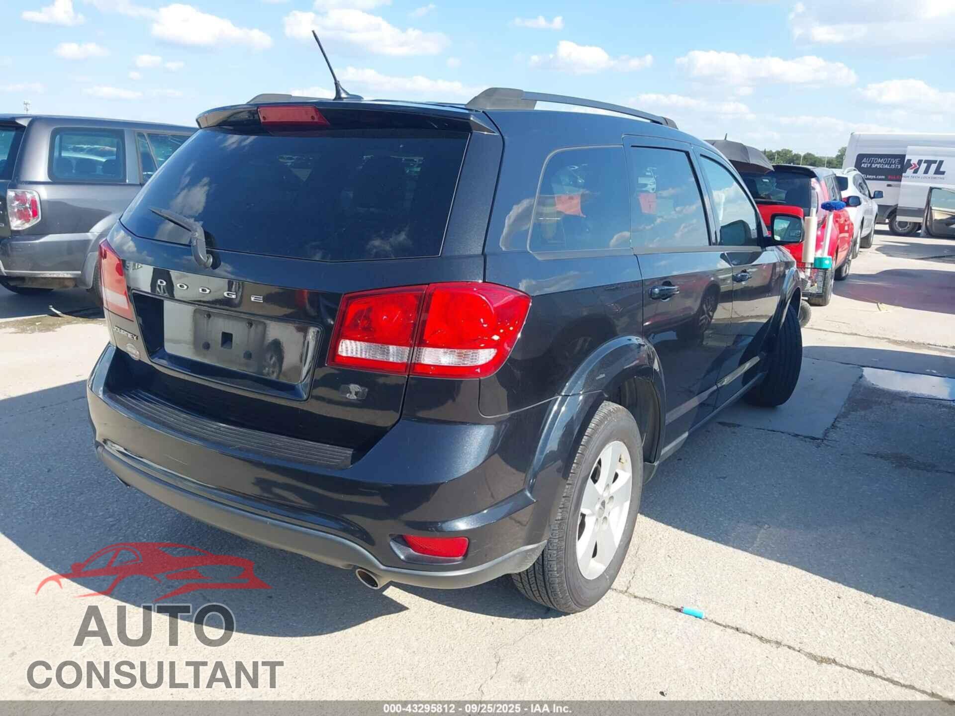DODGE JOURNEY 2012 - 3C4PDCBG0CT150857