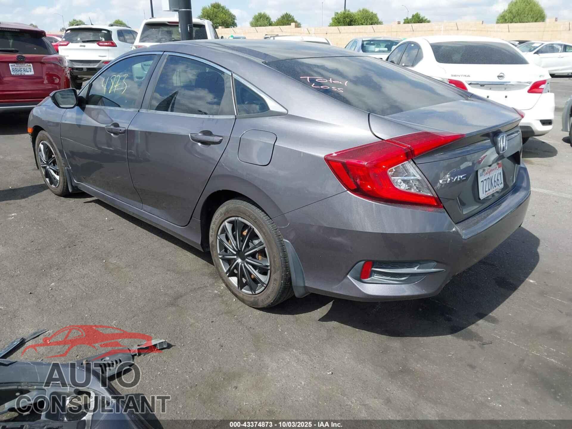 HONDA CIVIC 2017 - 2HGFC2F54HH553372