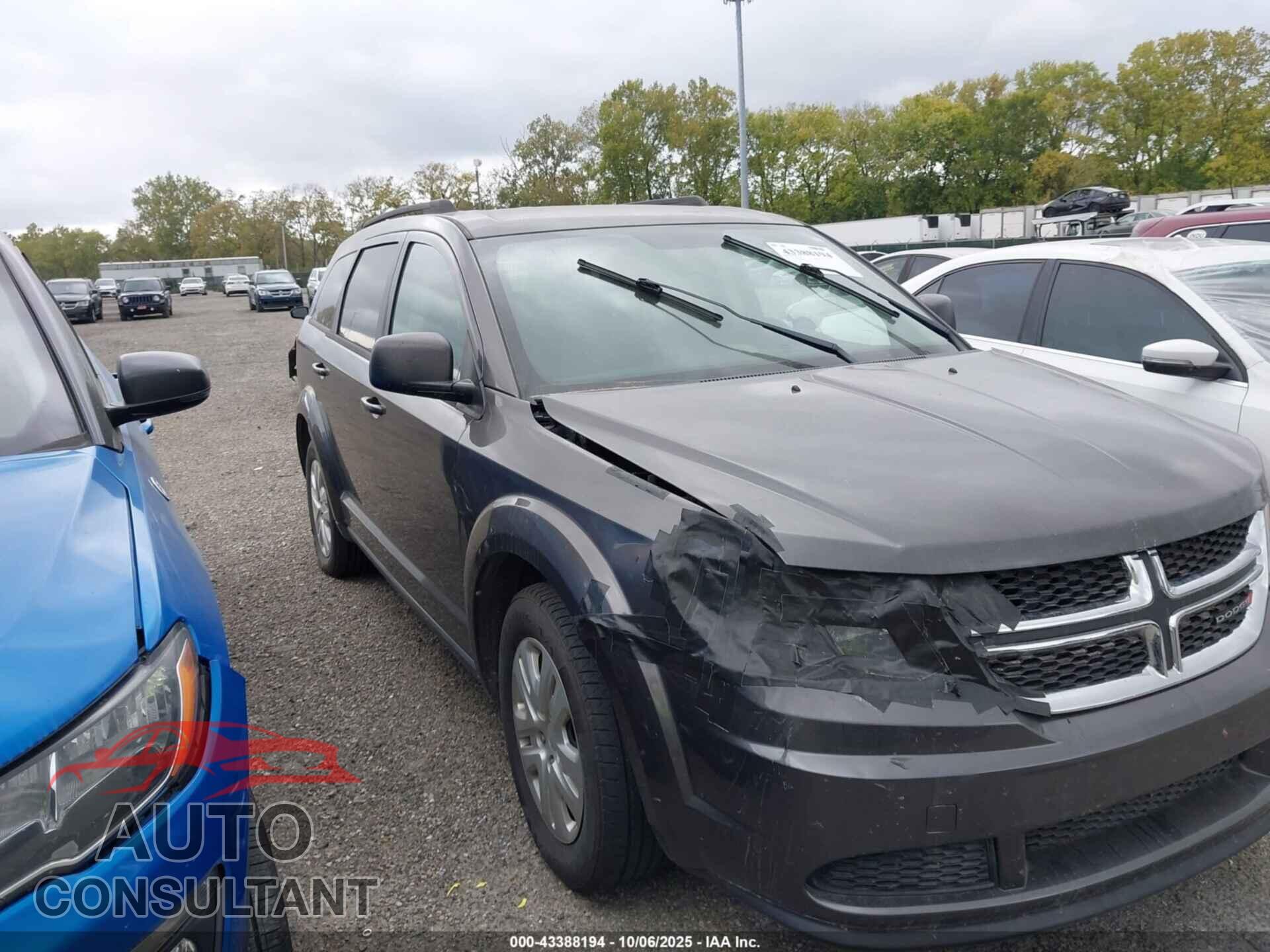 DODGE JOURNEY 2017 - 3C4PDCAB2HT504388